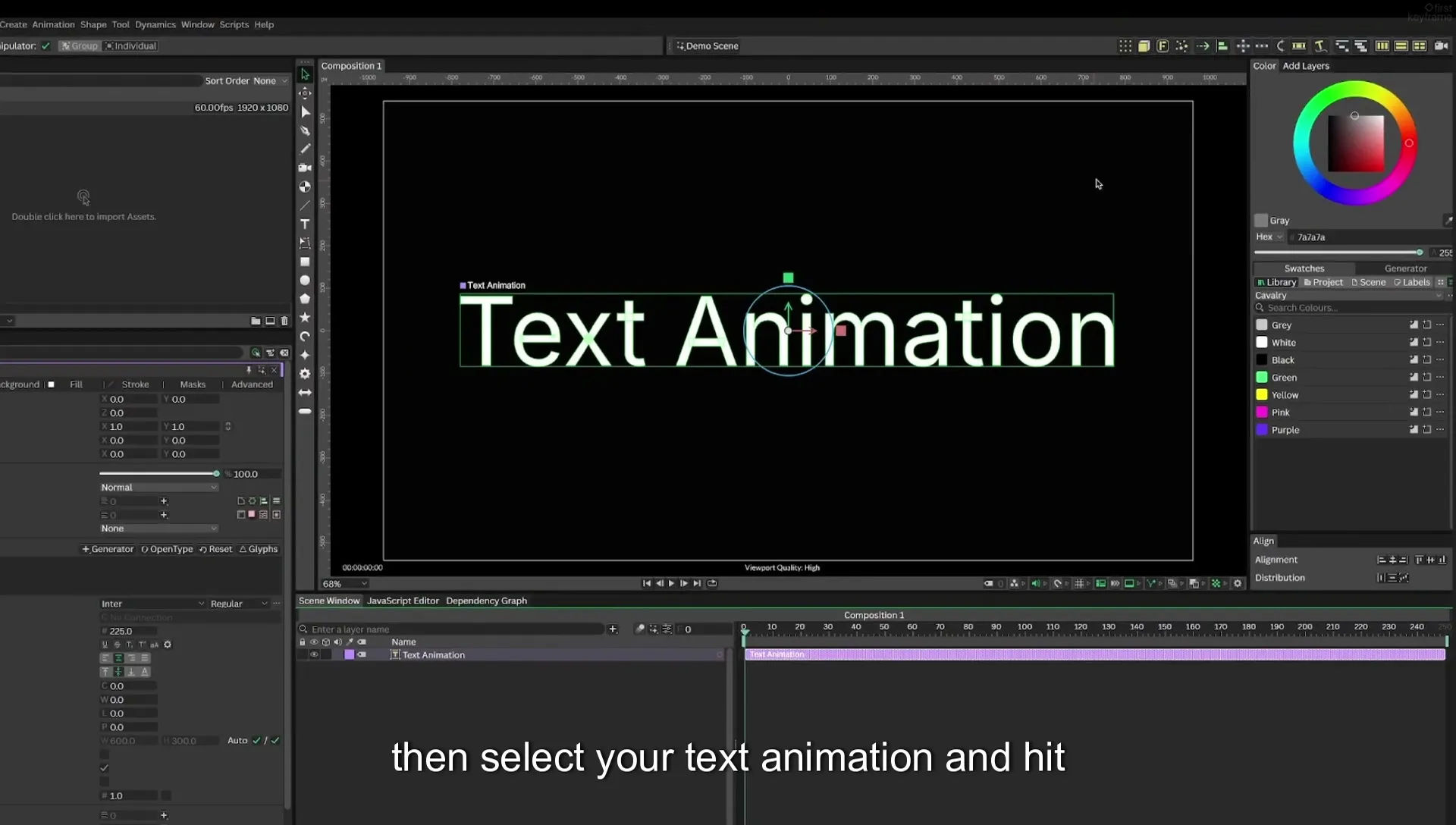 04 Animate Text Like Apple in Cavalry App (free) - Image 26