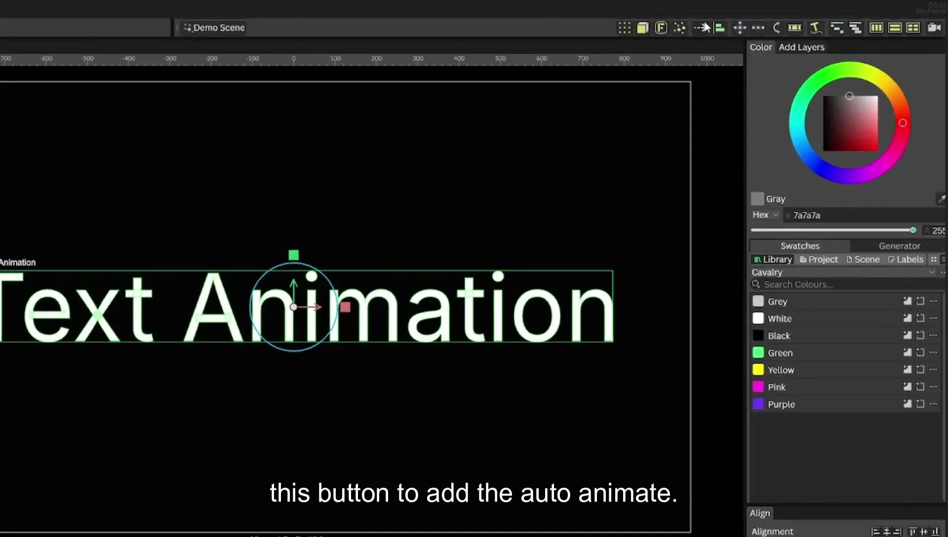 04 Animate Text Like Apple in Cavalry App (free) - Image 27