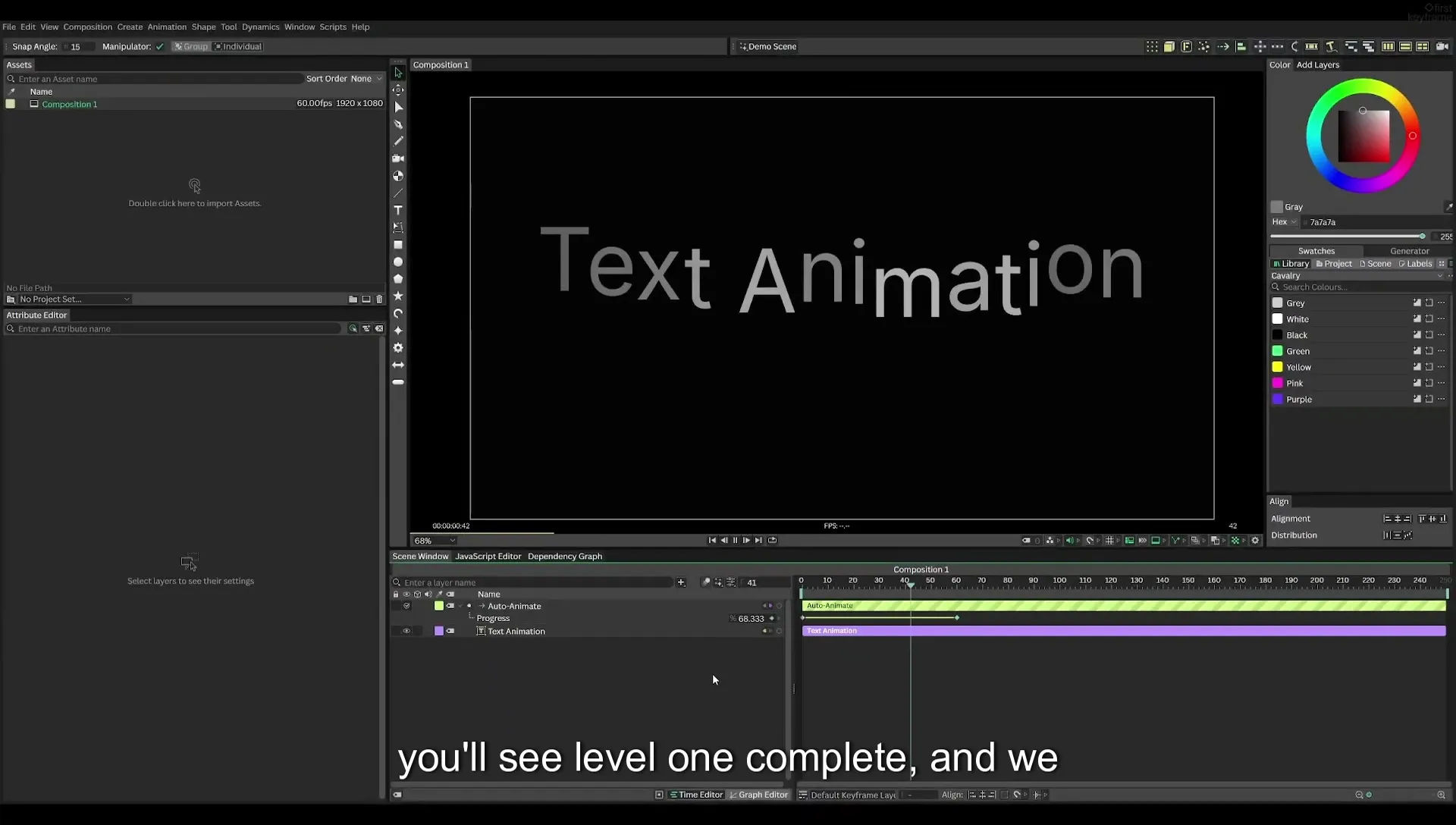 04 Animate Text Like Apple in Cavalry App (free) - Image 46