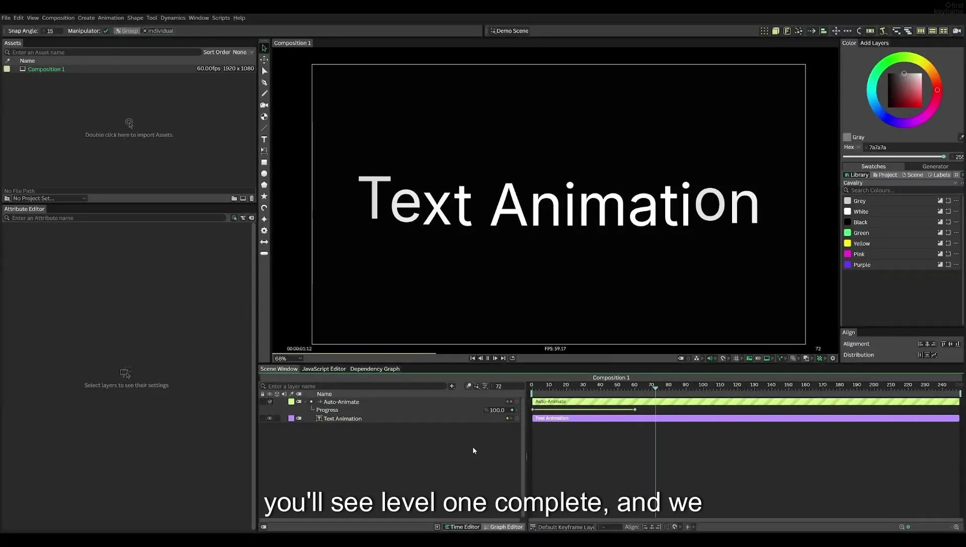 04 Animate Text Like Apple in Cavalry App (free) - Image 47