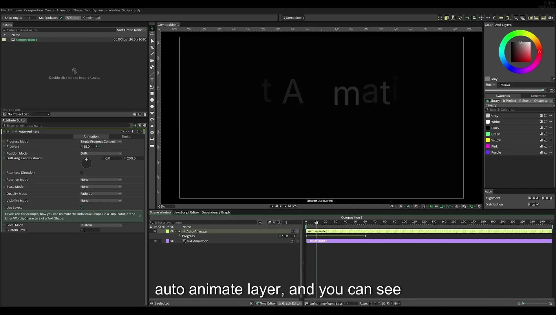 04 Animate Text Like Apple in Cavalry App (free) - Image 61