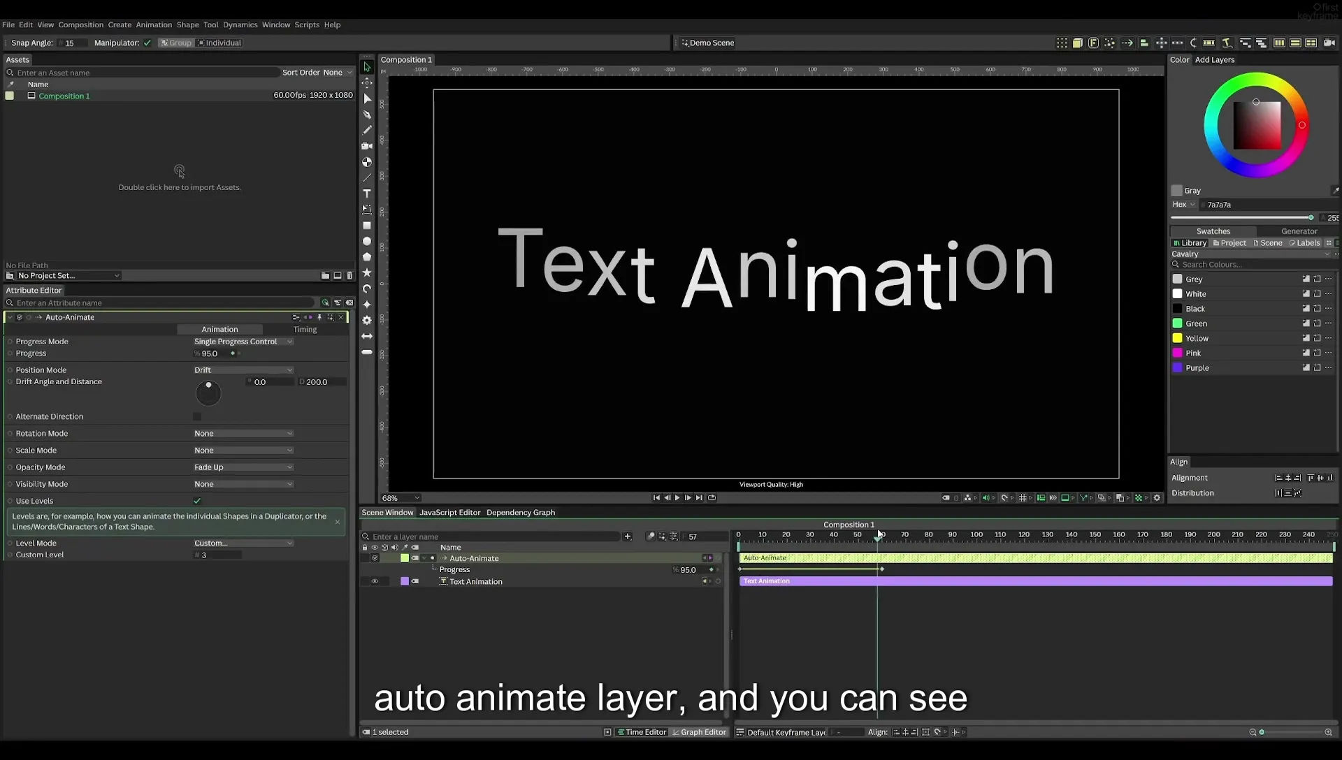 04 Animate Text Like Apple in Cavalry App (free) - Image 62