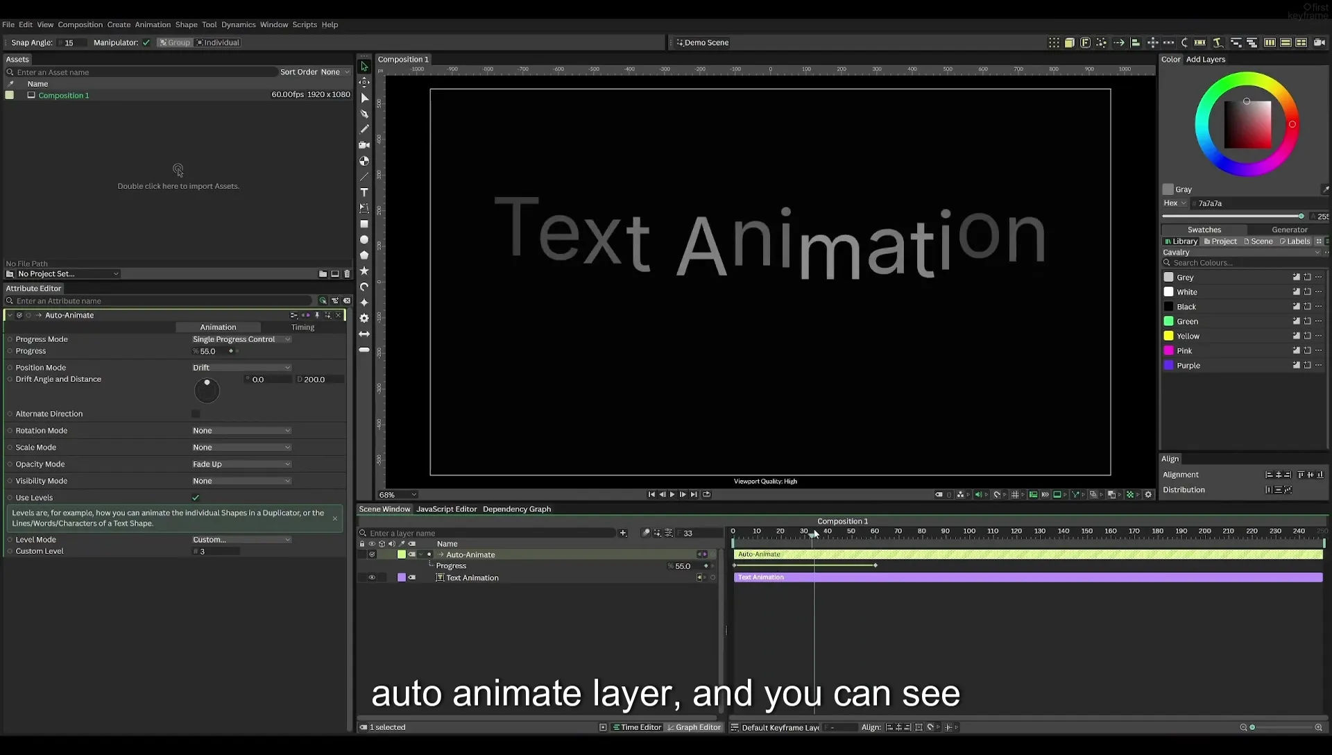 04 Animate Text Like Apple in Cavalry App (free) - Image 64