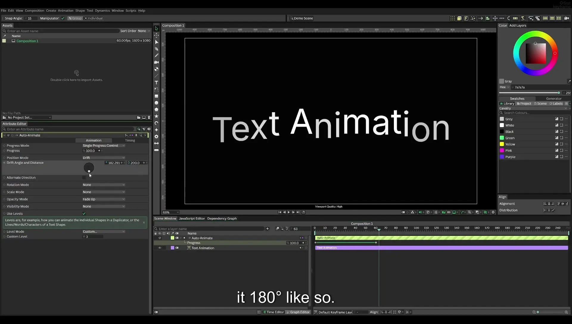 04 Animate Text Like Apple in Cavalry App (free) - Image 88