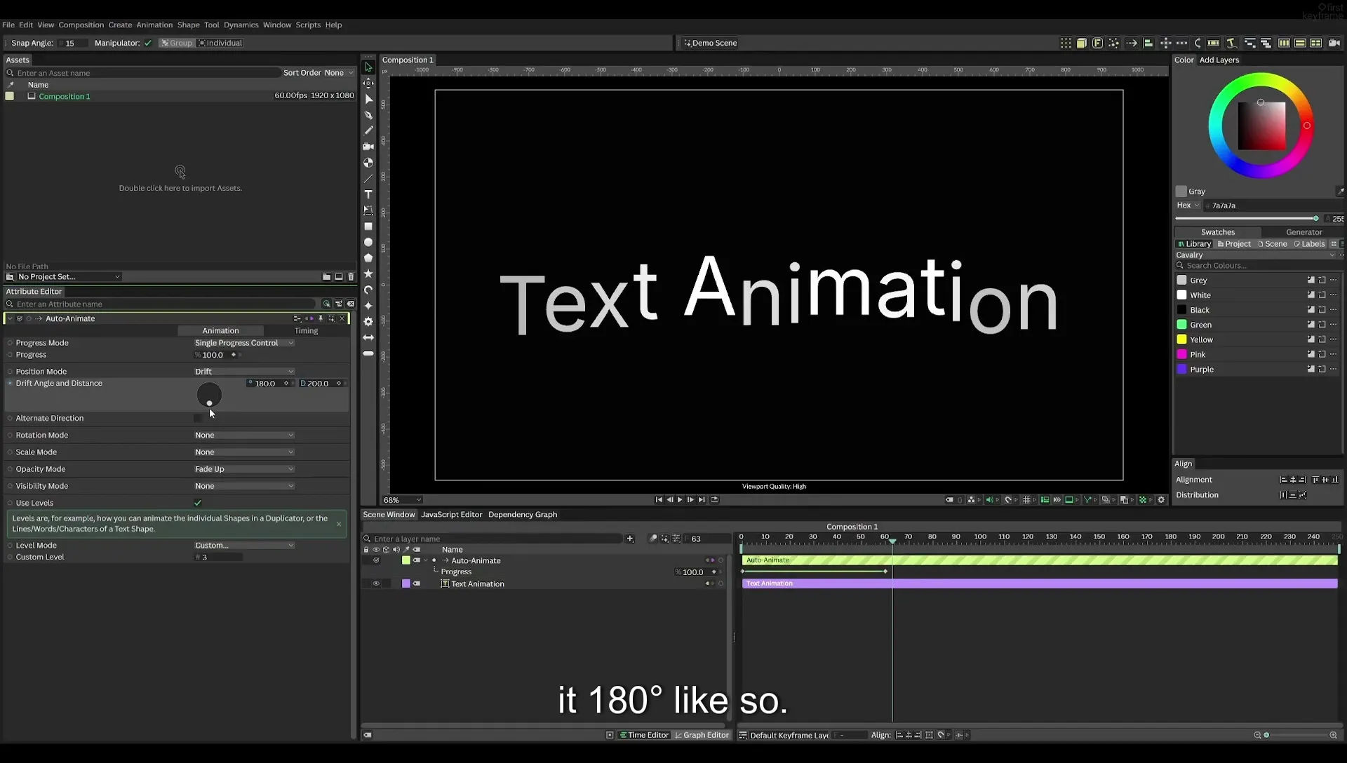 04 Animate Text Like Apple in Cavalry App (free) - Image 90