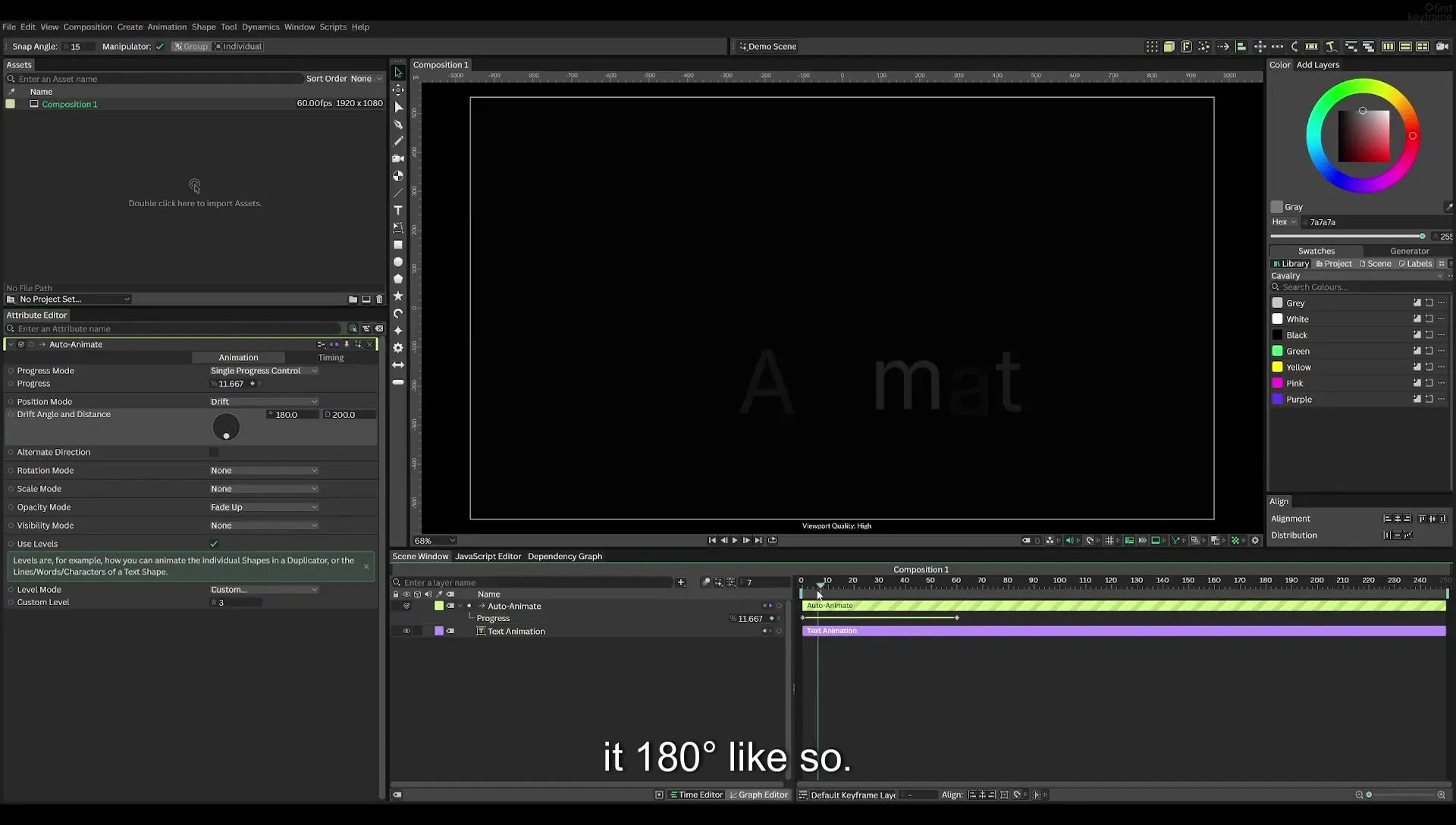 04 Animate Text Like Apple in Cavalry App (free) - Image 92