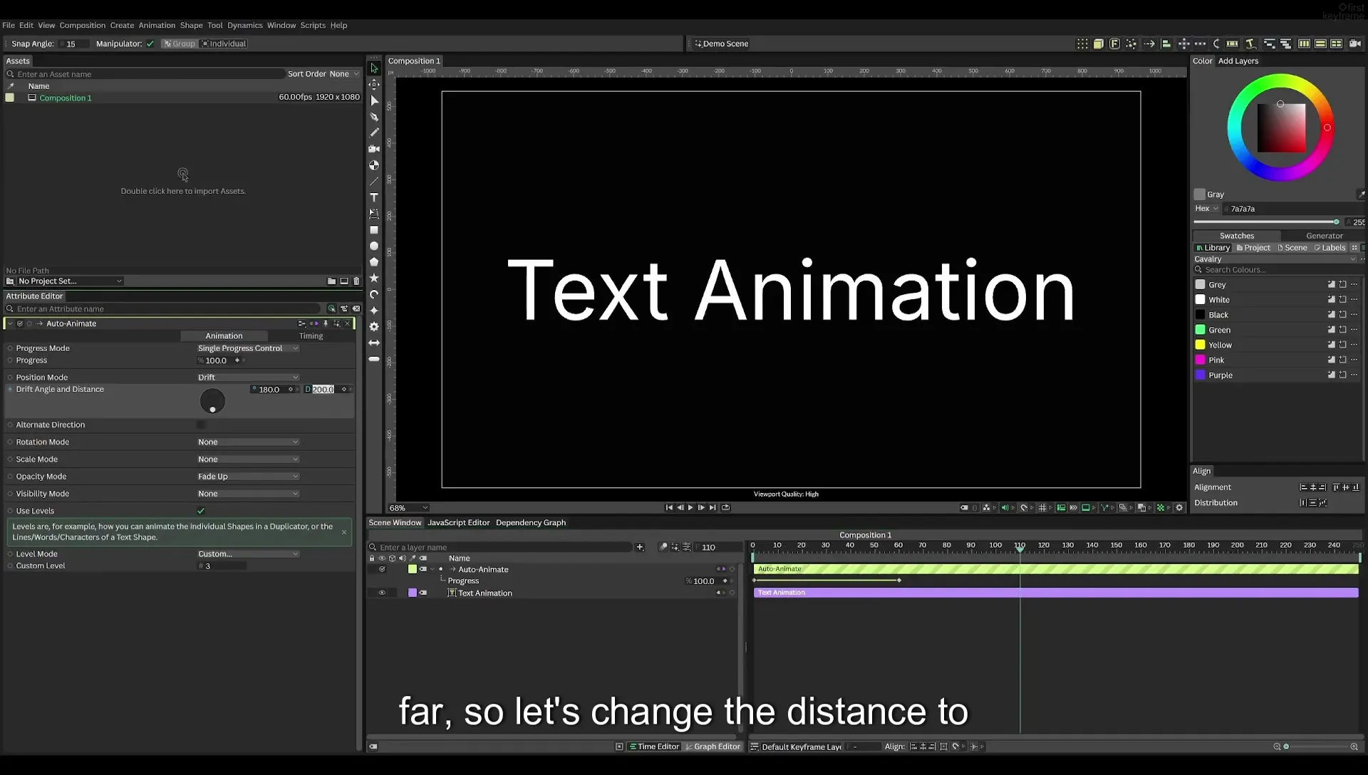 04 Animate Text Like Apple in Cavalry App (free) - Image 100