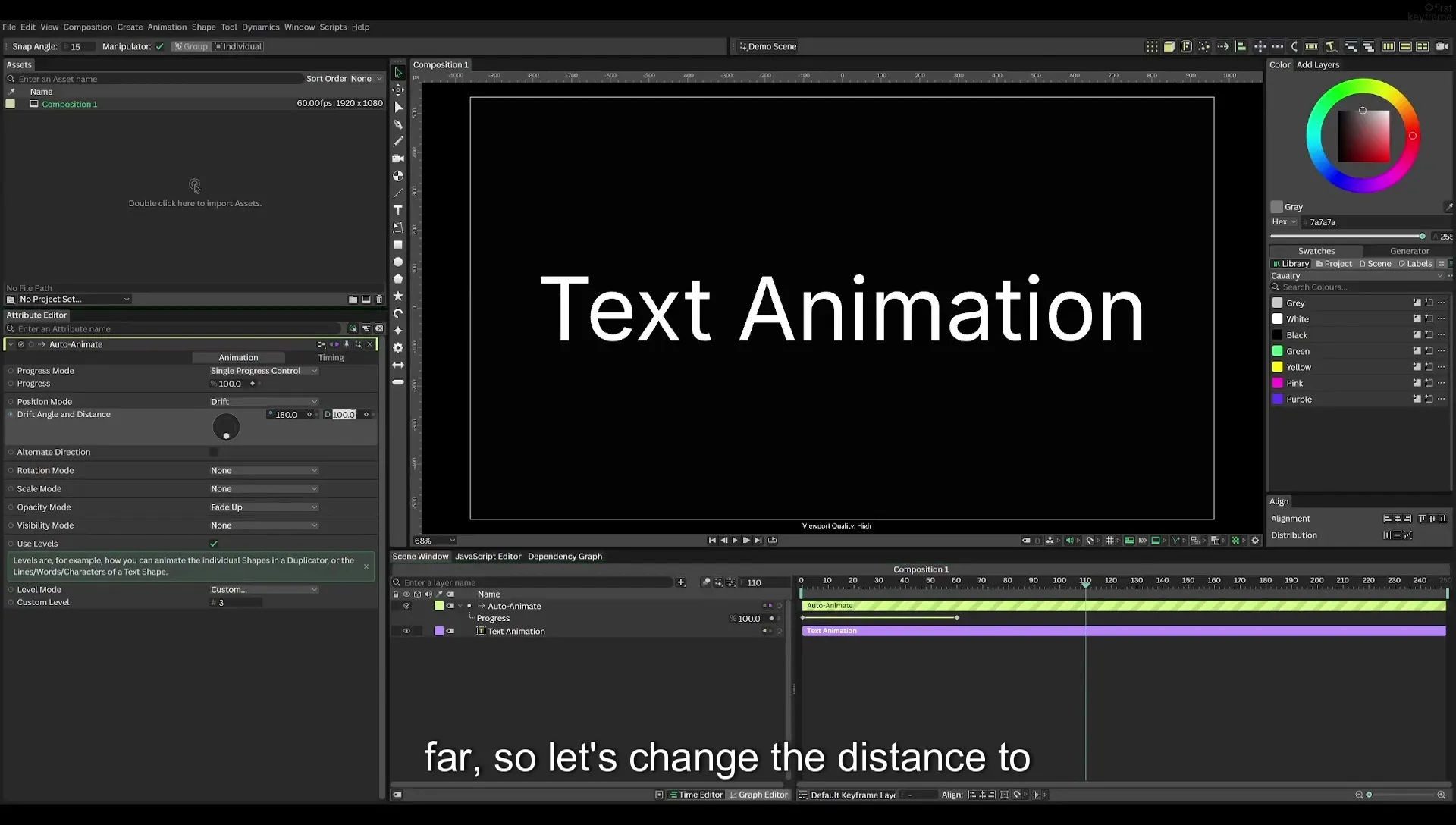 04 Animate Text Like Apple in Cavalry App (free) - Image 102