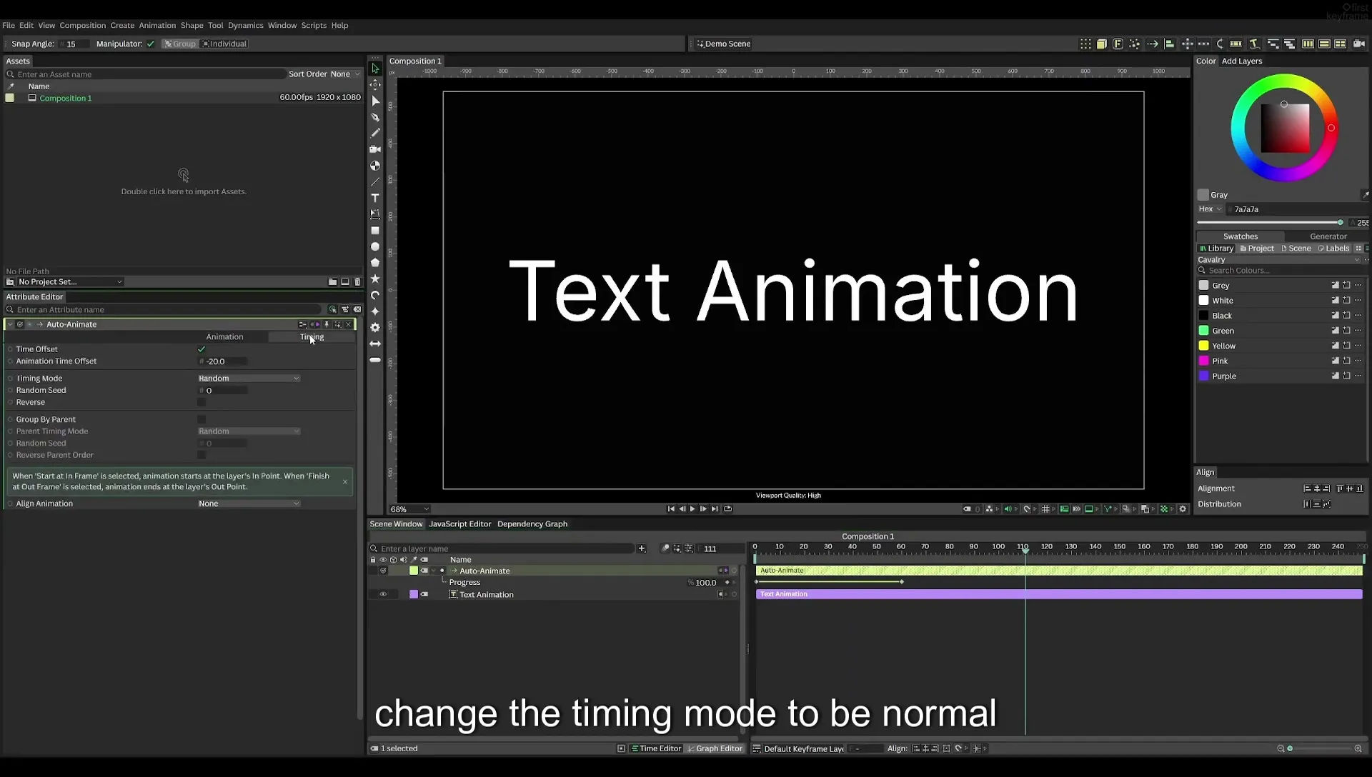 04 Animate Text Like Apple in Cavalry App (free) - Image 132