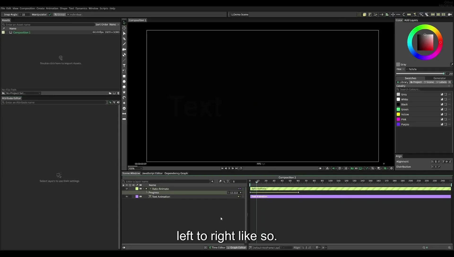 04 Animate Text Like Apple in Cavalry App (free) - Image 143
