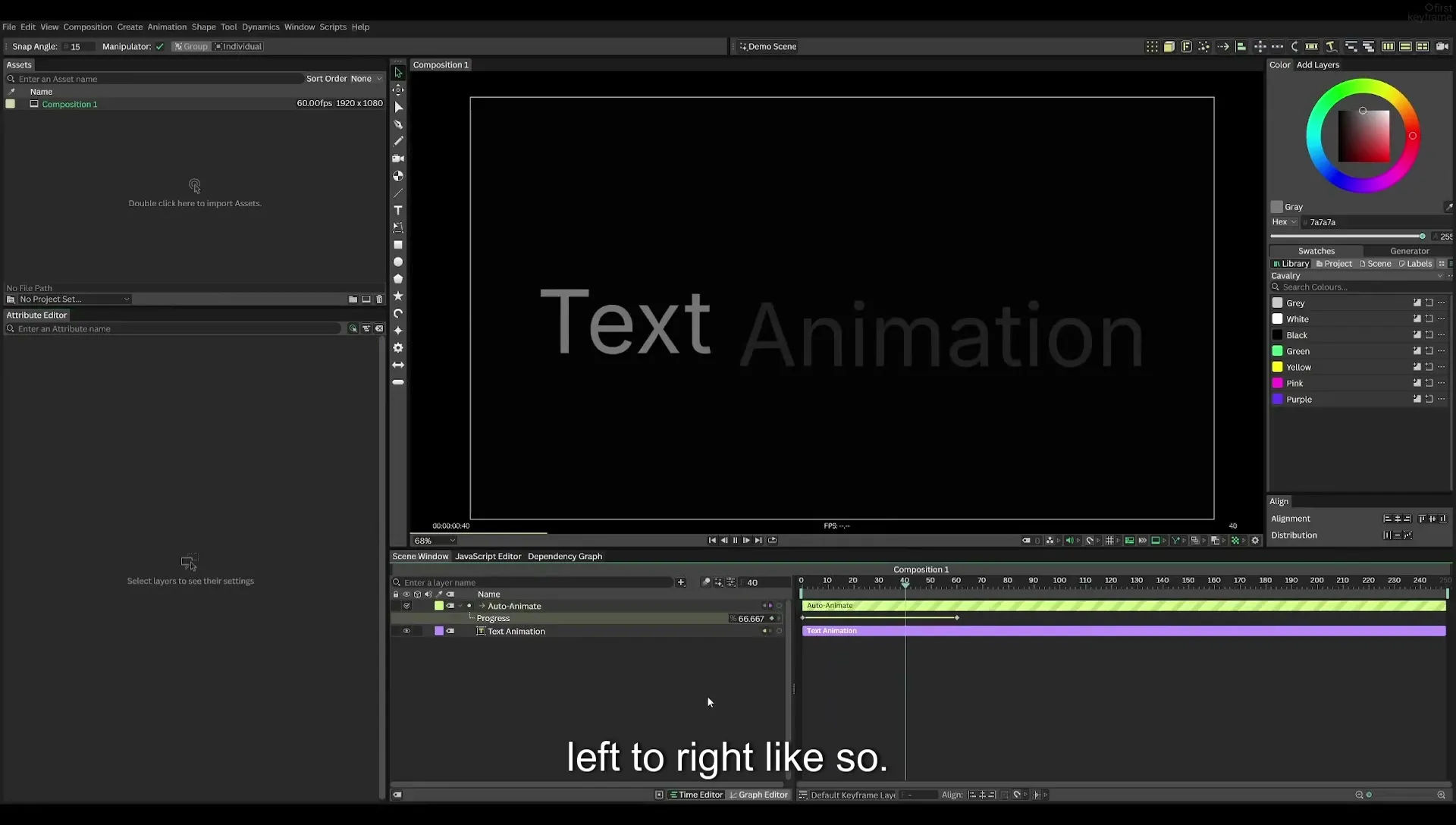 04 Animate Text Like Apple in Cavalry App (free) - Image 144