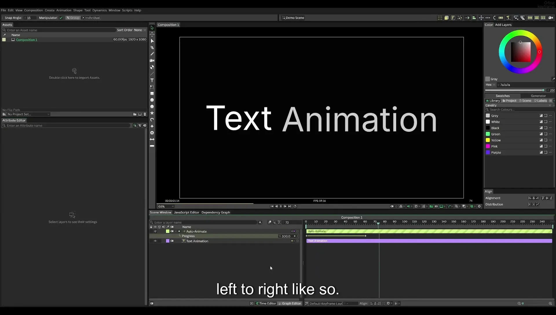 04 Animate Text Like Apple in Cavalry App (free) - Image 145
