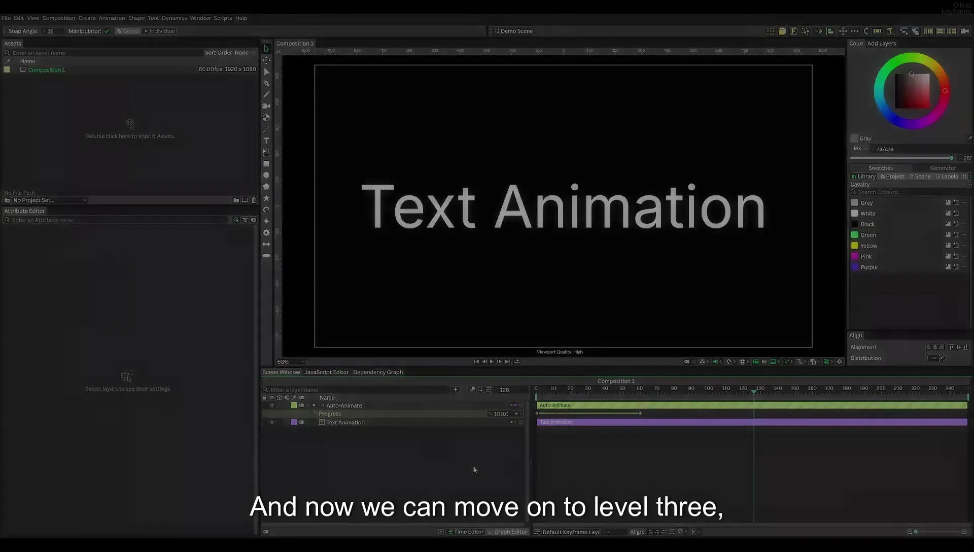 04 Animate Text Like Apple in Cavalry App (free) - Image 148