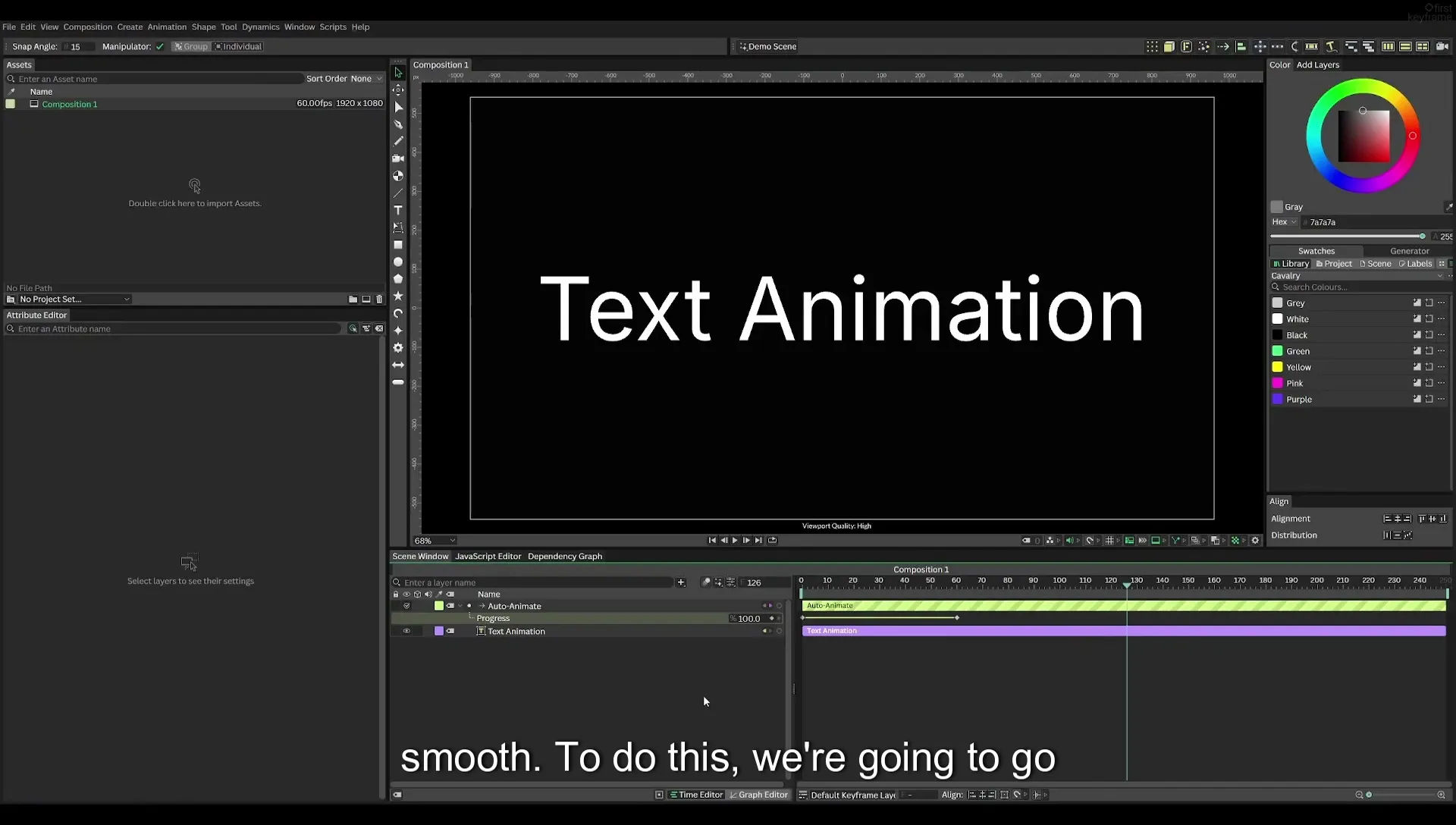 04 Animate Text Like Apple in Cavalry App (free) - Image 153