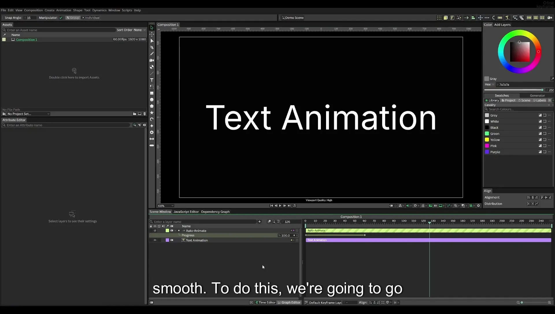 04 Animate Text Like Apple in Cavalry App (free) - Image 155