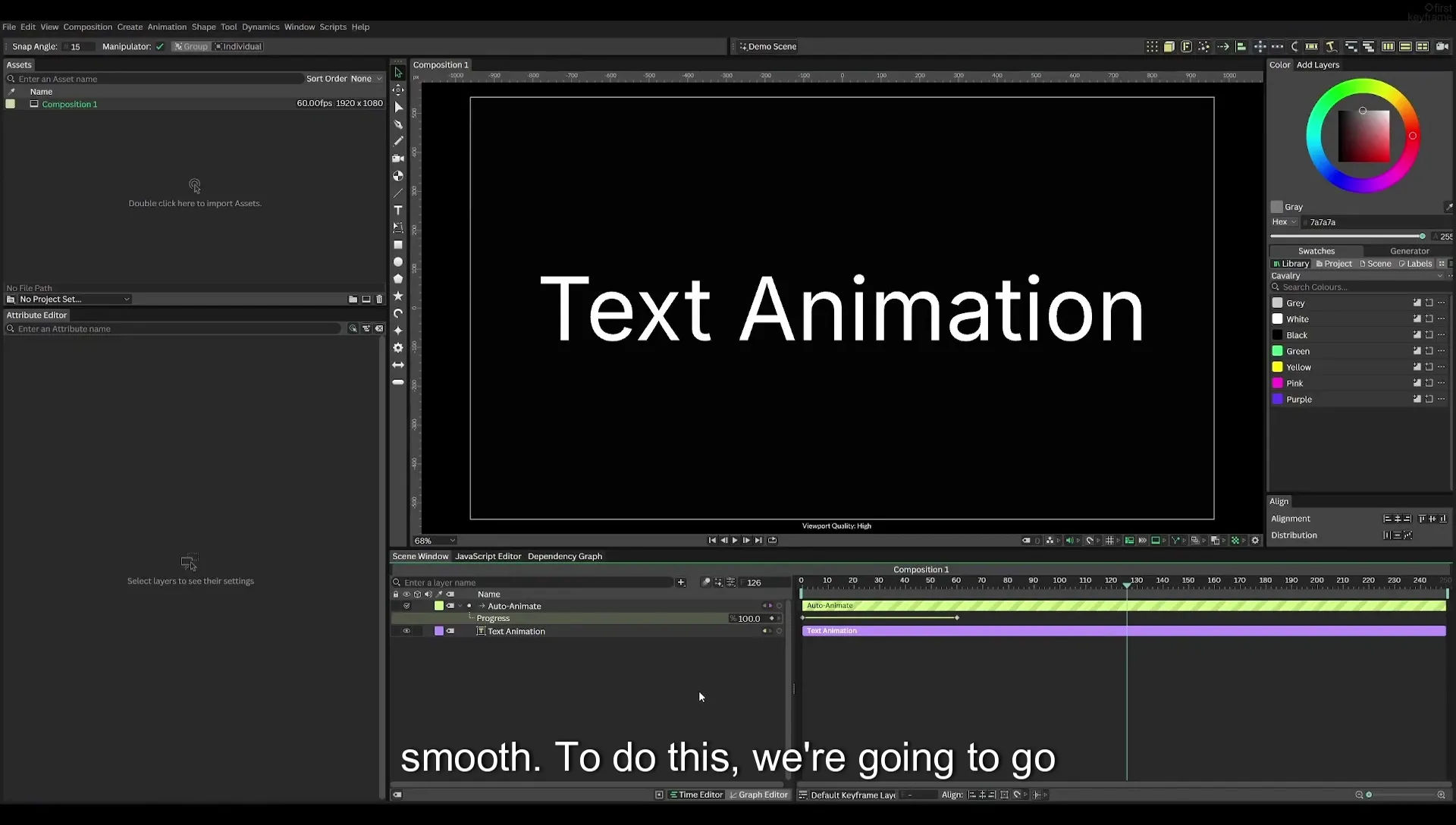 04 Animate Text Like Apple in Cavalry App (free) - Image 157