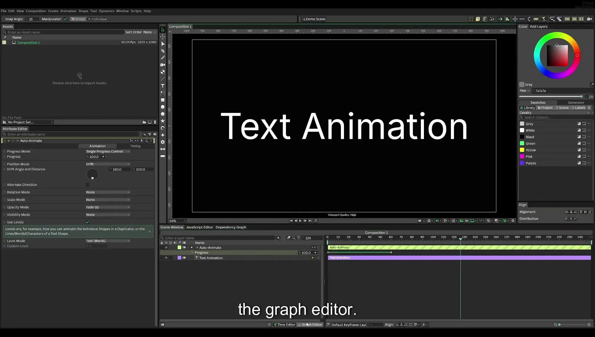 04 Animate Text Like Apple in Cavalry App (free) - Image 166