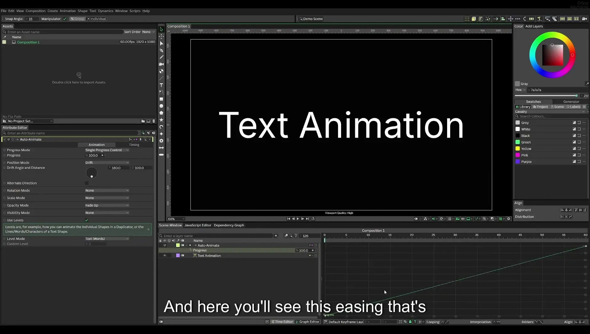 04 Animate Text Like Apple in Cavalry App (free) - Image 169
