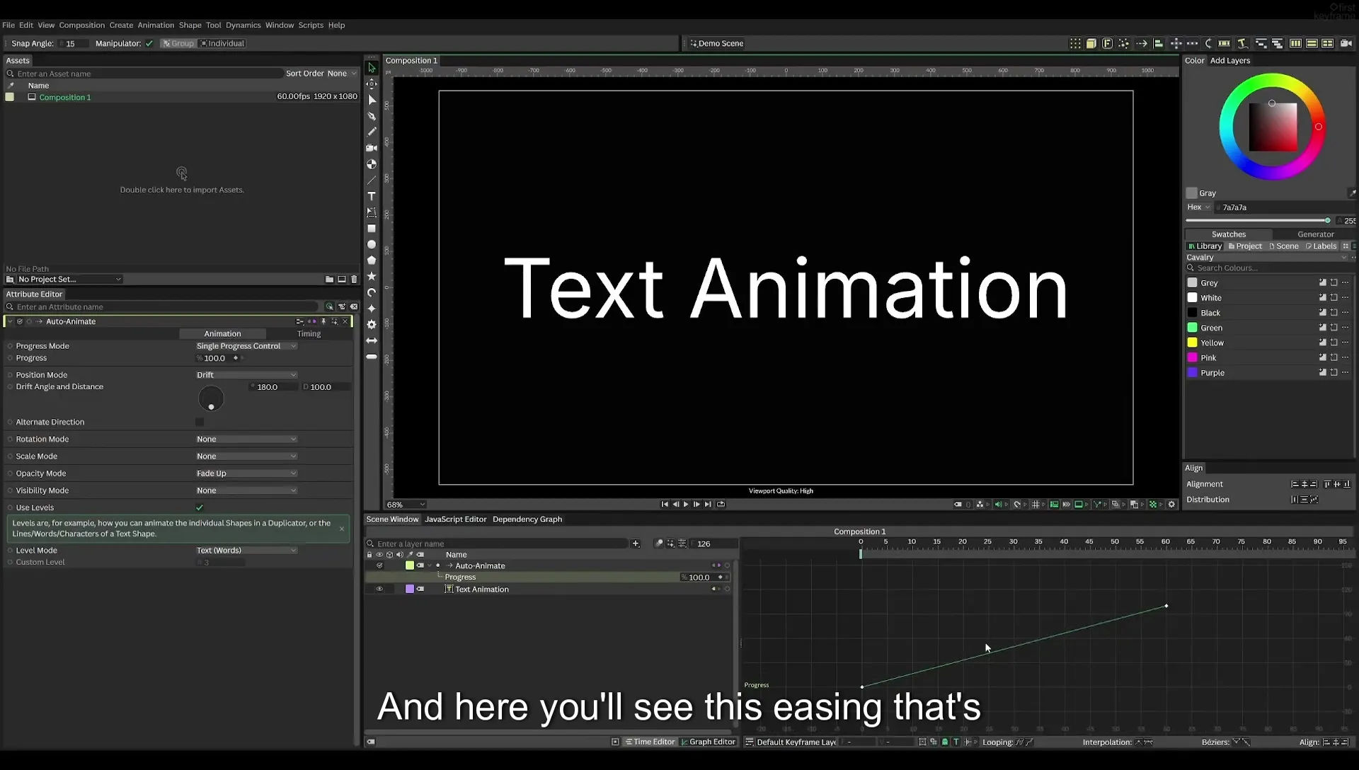 04 Animate Text Like Apple in Cavalry App (free) - Image 171