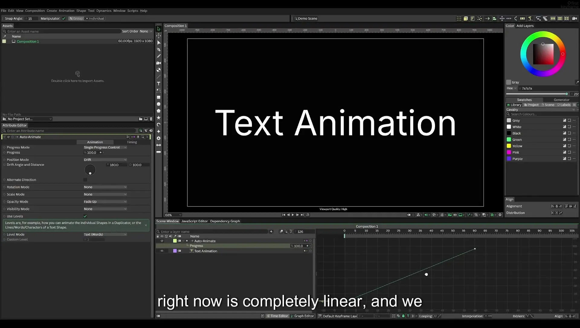 04 Animate Text Like Apple in Cavalry App (free) - Image 174