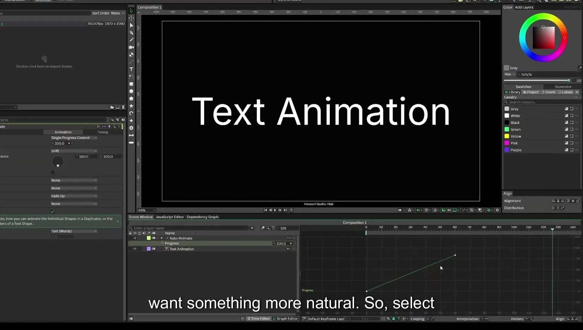 04 Animate Text Like Apple in Cavalry App (free) - Image 178