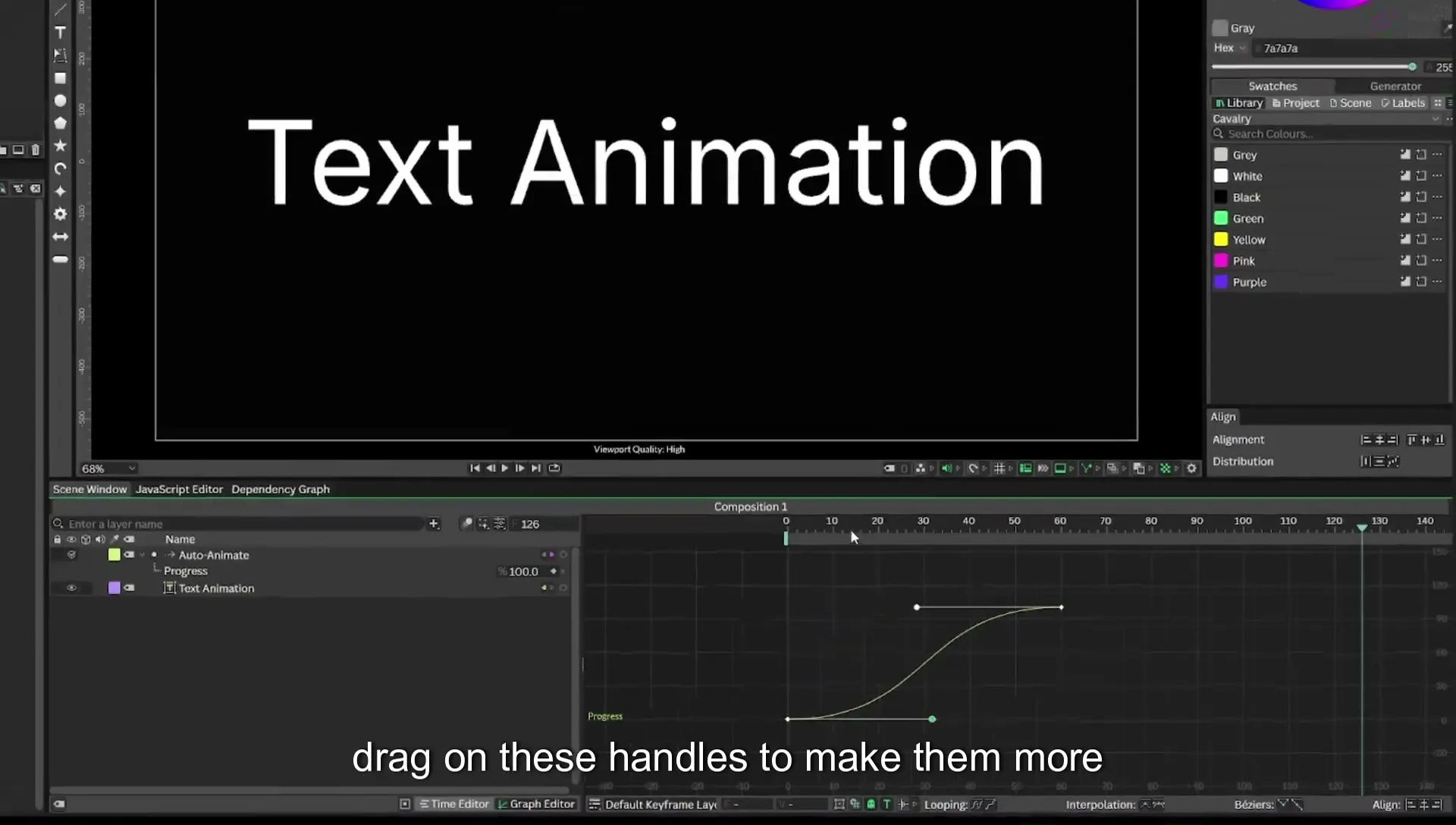 04 Animate Text Like Apple in Cavalry App (free) - Image 204