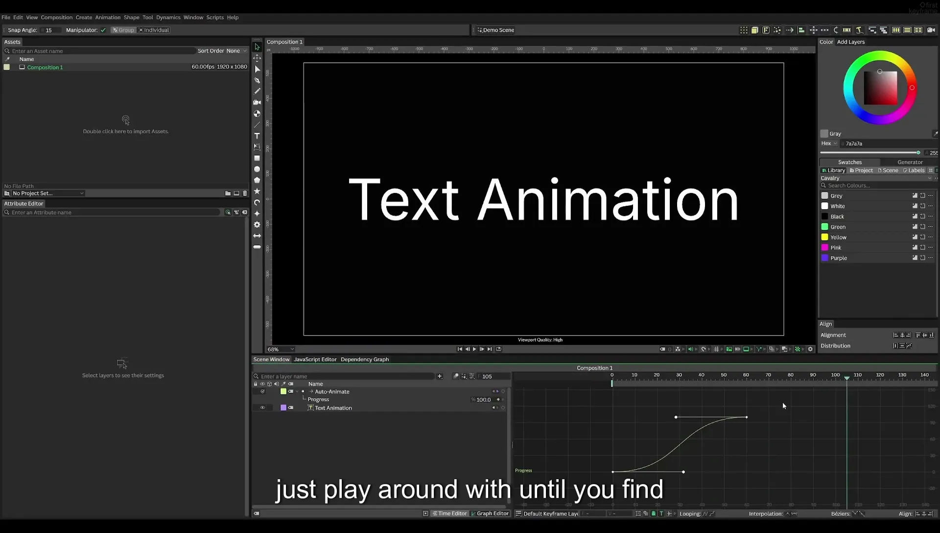 04 Animate Text Like Apple in Cavalry App (free) - Image 212