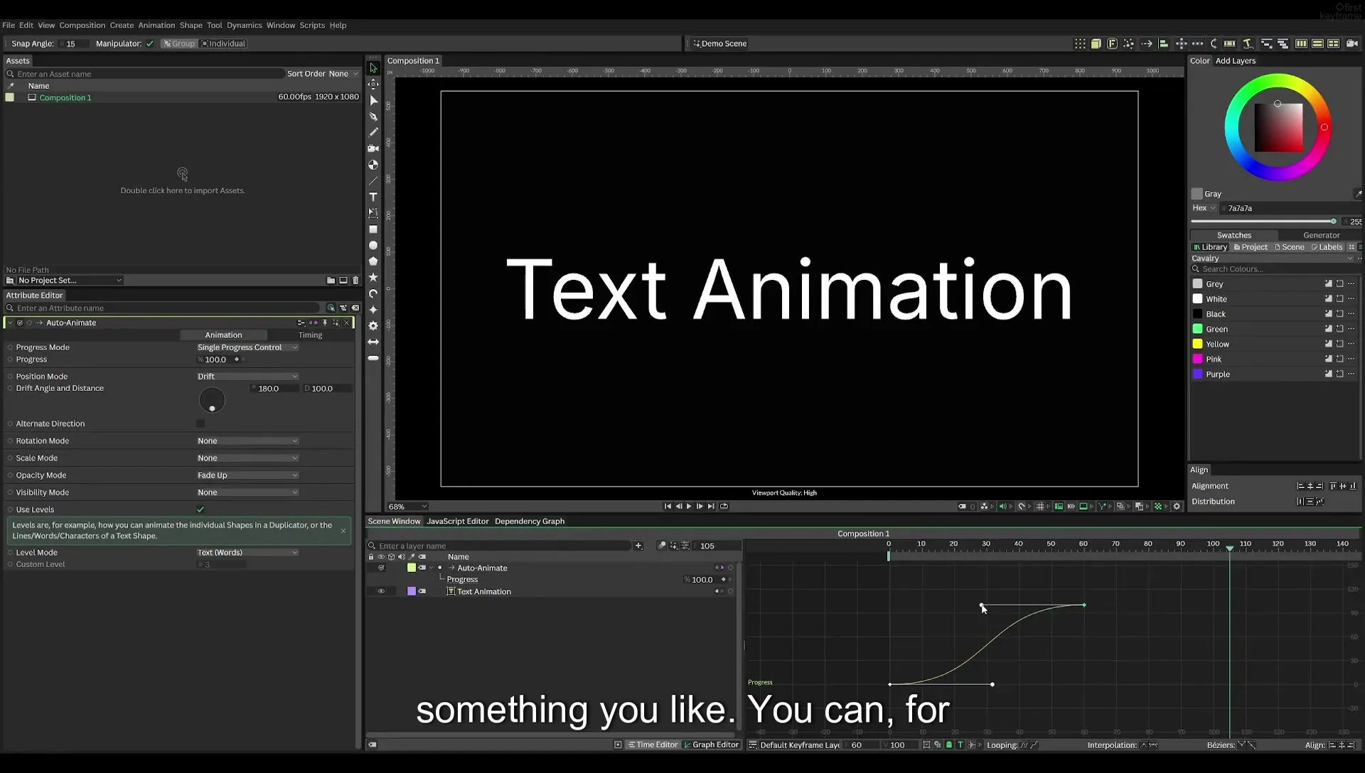 04 Animate Text Like Apple in Cavalry App (free) - Image 216