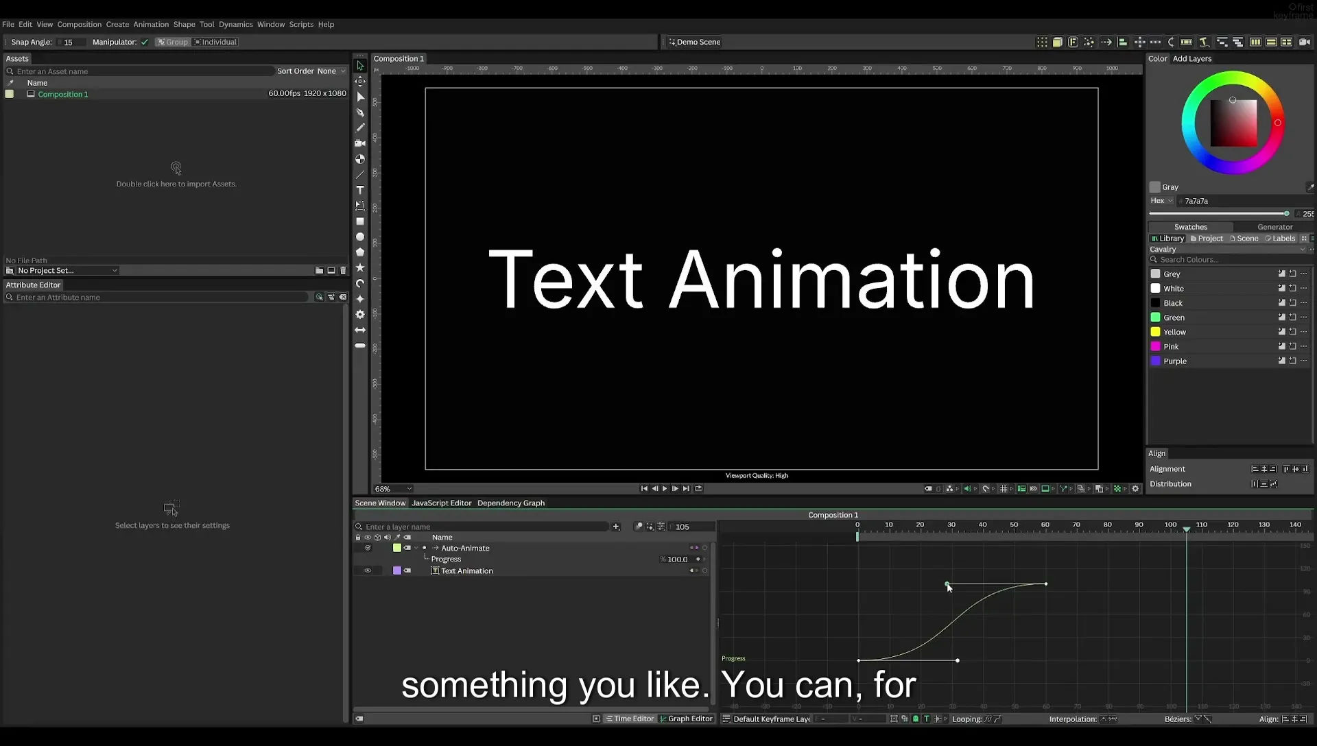 04 Animate Text Like Apple in Cavalry App (free) - Image 217
