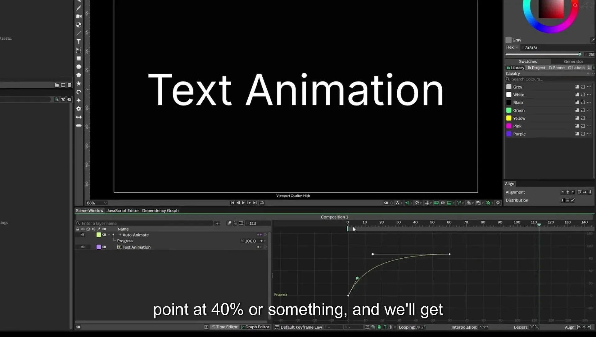 04 Animate Text Like Apple in Cavalry App (free) - Image 267