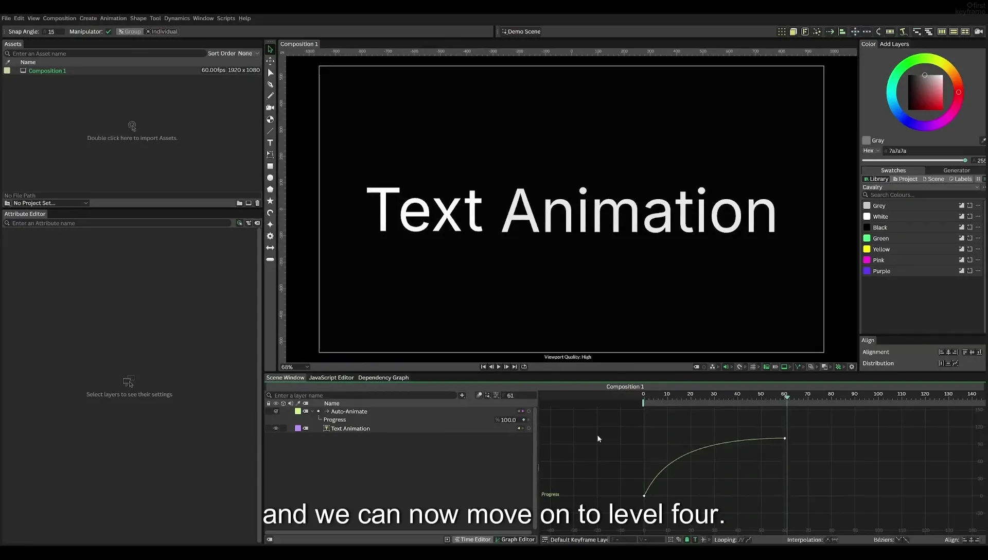 04 Animate Text Like Apple in Cavalry App (free) - Image 276