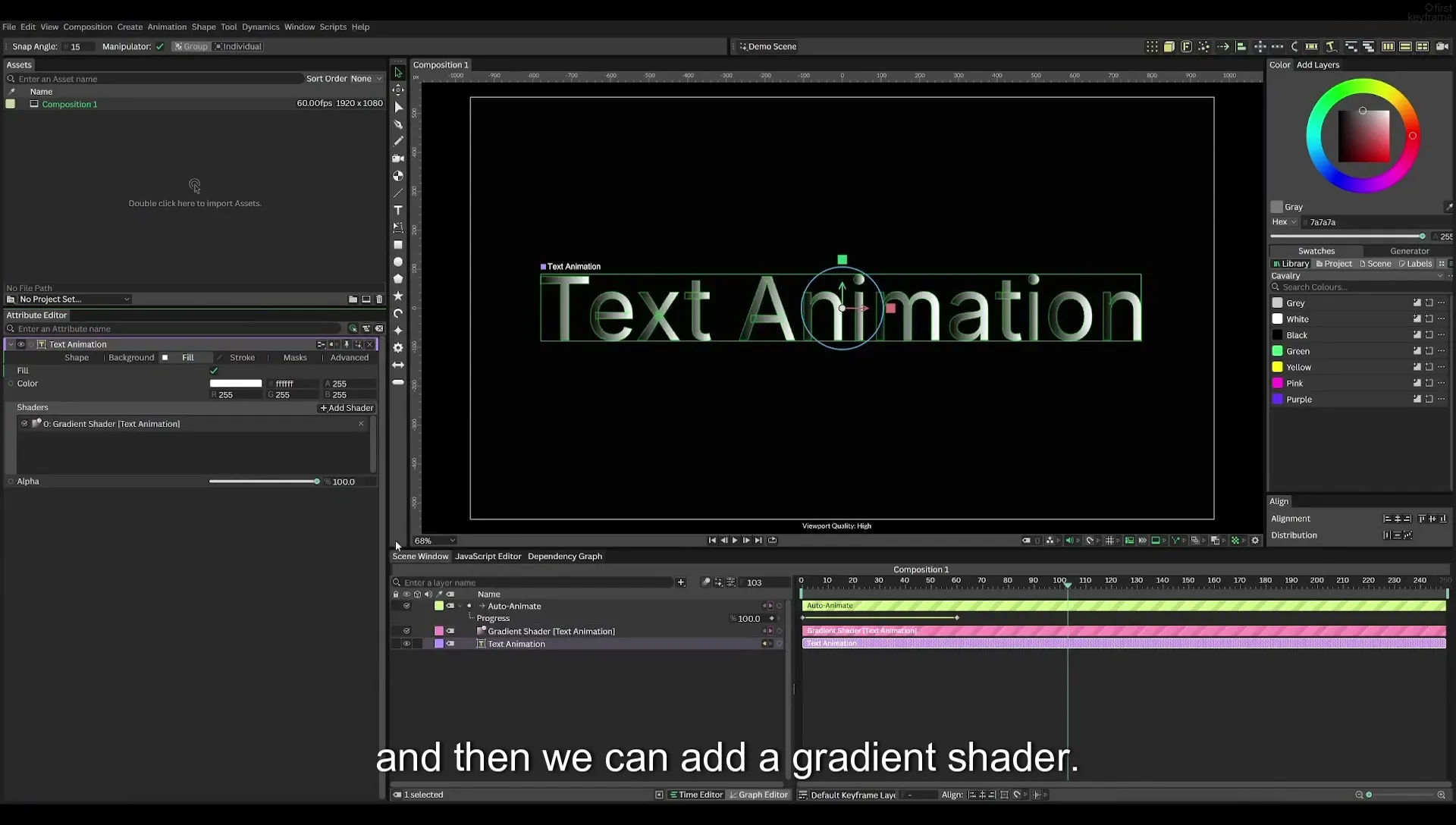04 Animate Text Like Apple in Cavalry App (free) - Image 303