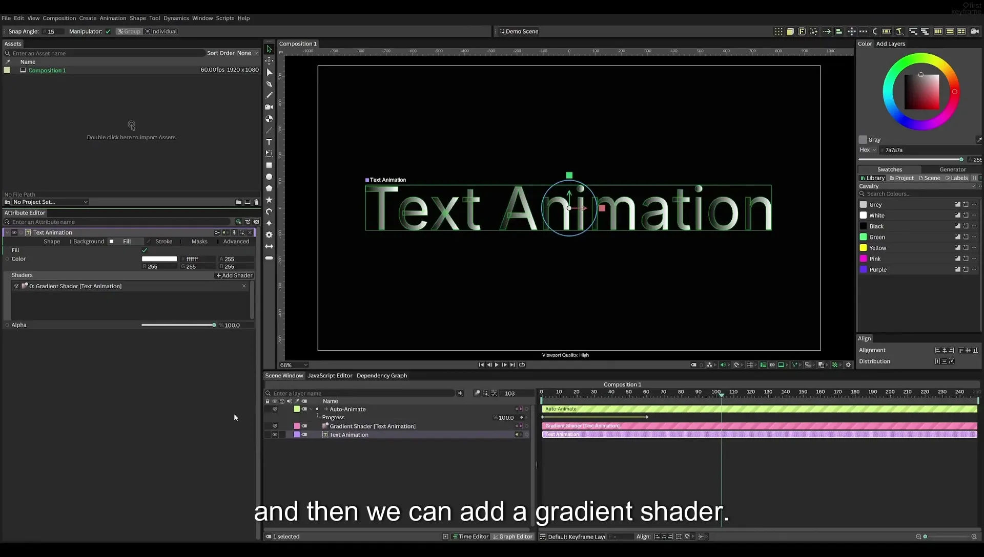 04 Animate Text Like Apple in Cavalry App (free) - Image 305