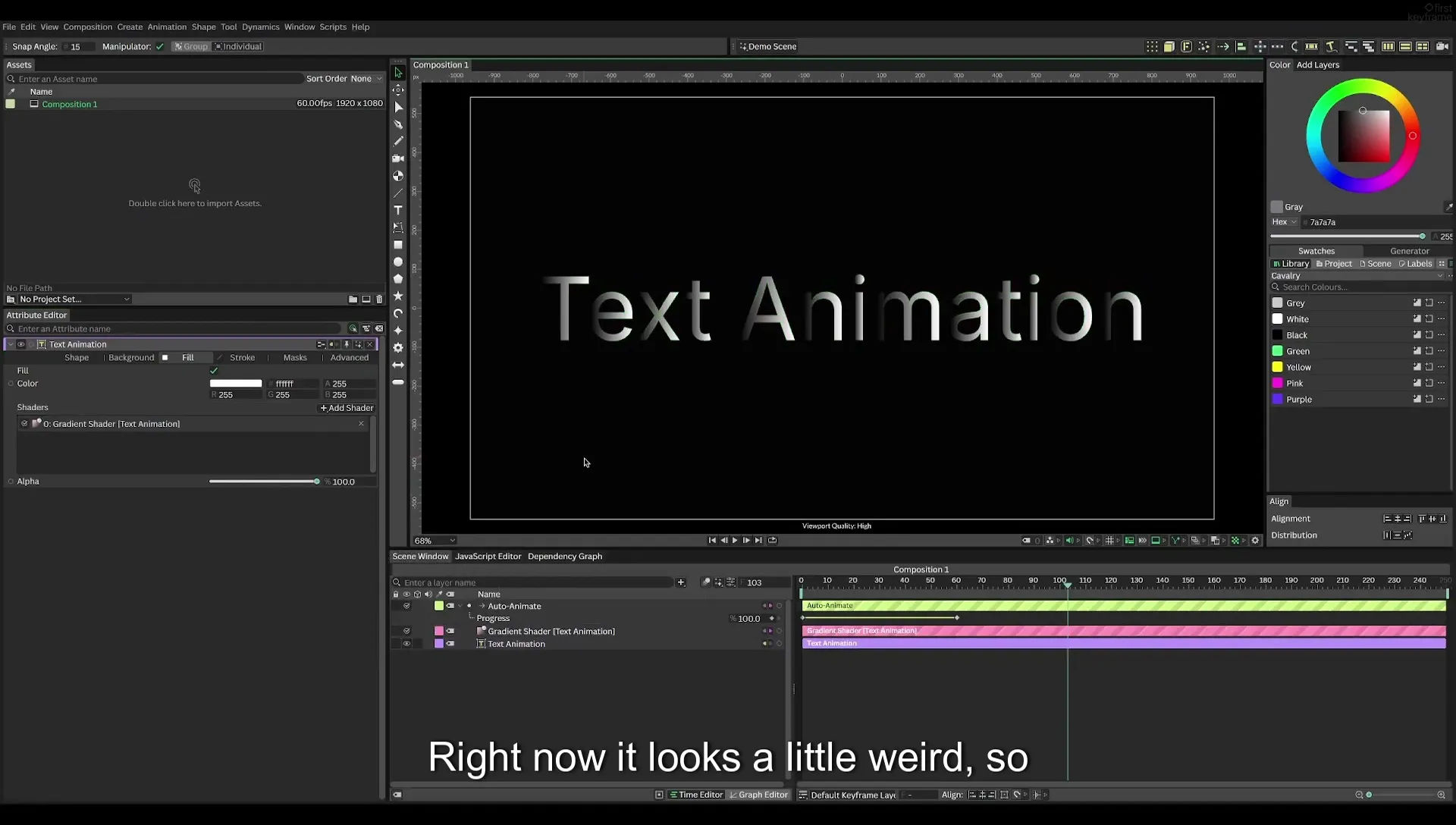 04 Animate Text Like Apple in Cavalry App (free) - Image 307