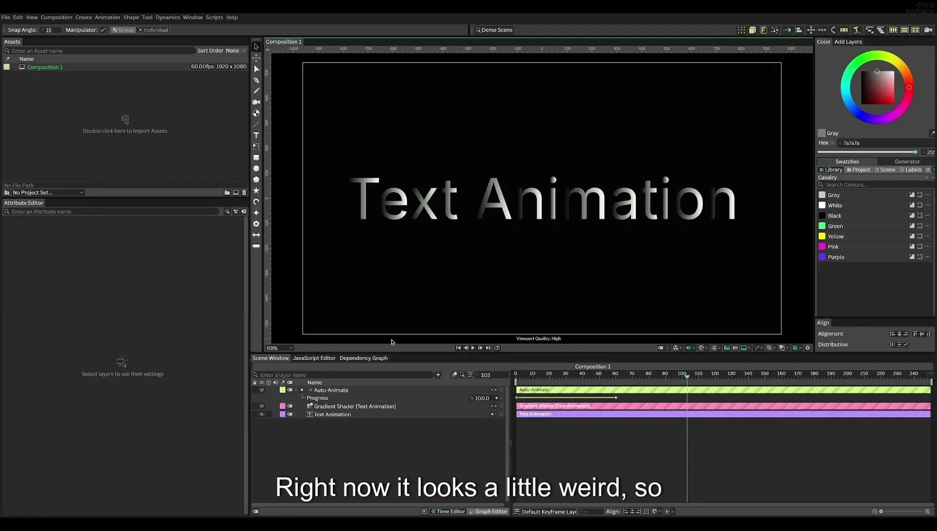 04 Animate Text Like Apple in Cavalry App (free) - Image 308