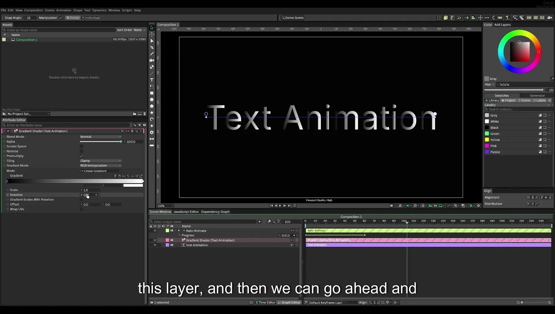 04 Animate Text Like Apple in Cavalry App (free) - Image 316