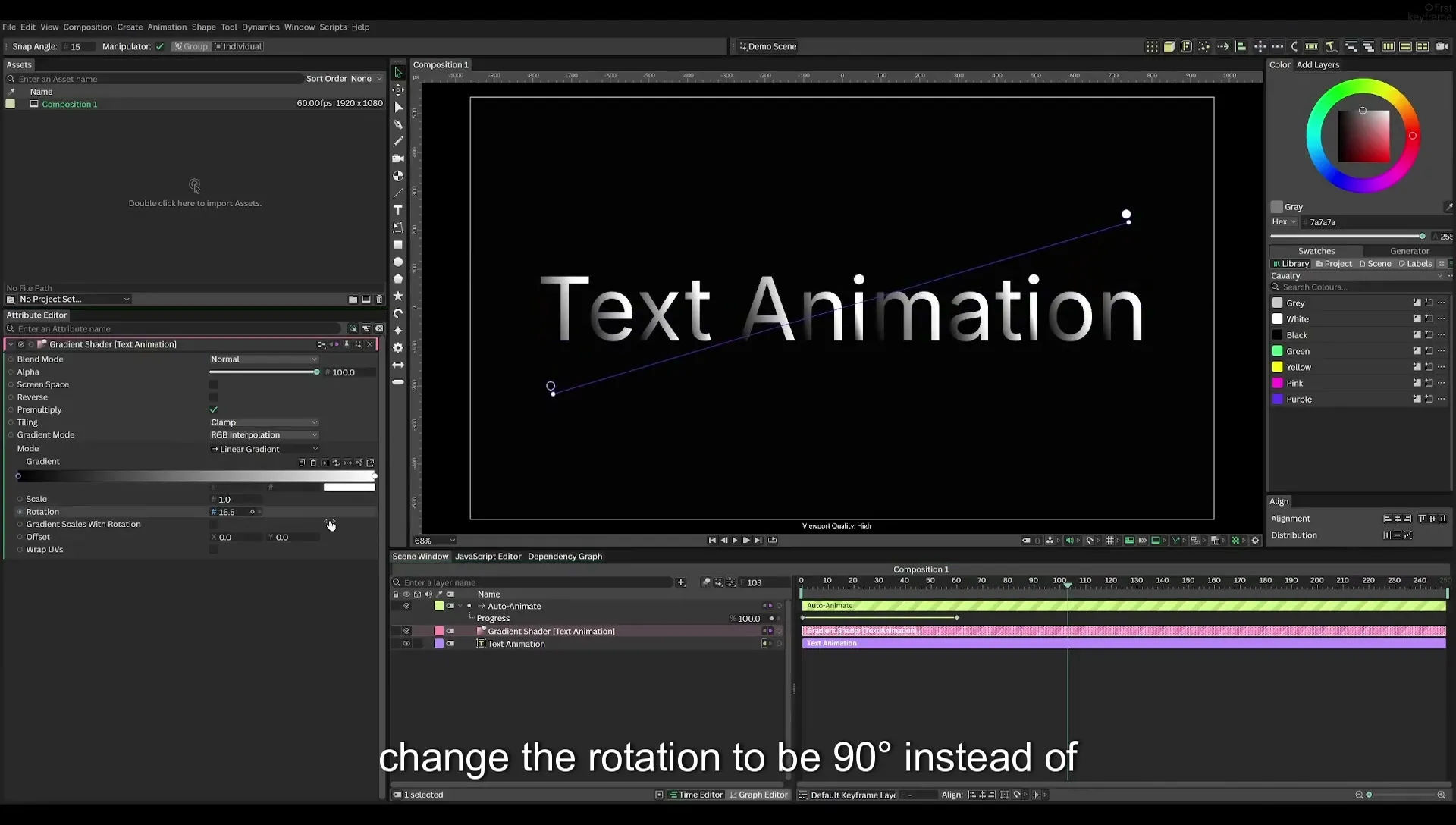 04 Animate Text Like Apple in Cavalry App (free) - Image 319