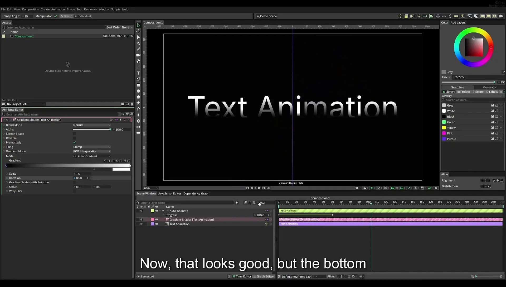 04 Animate Text Like Apple in Cavalry App (free) - Image 327