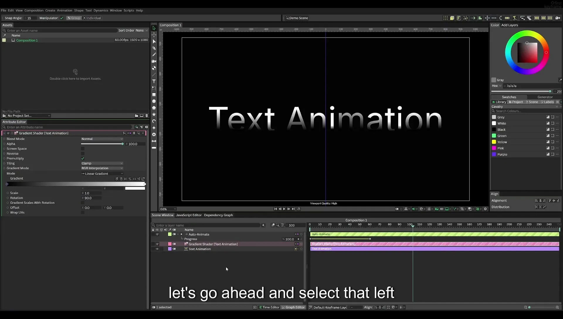 04 Animate Text Like Apple in Cavalry App (free) - Image 335