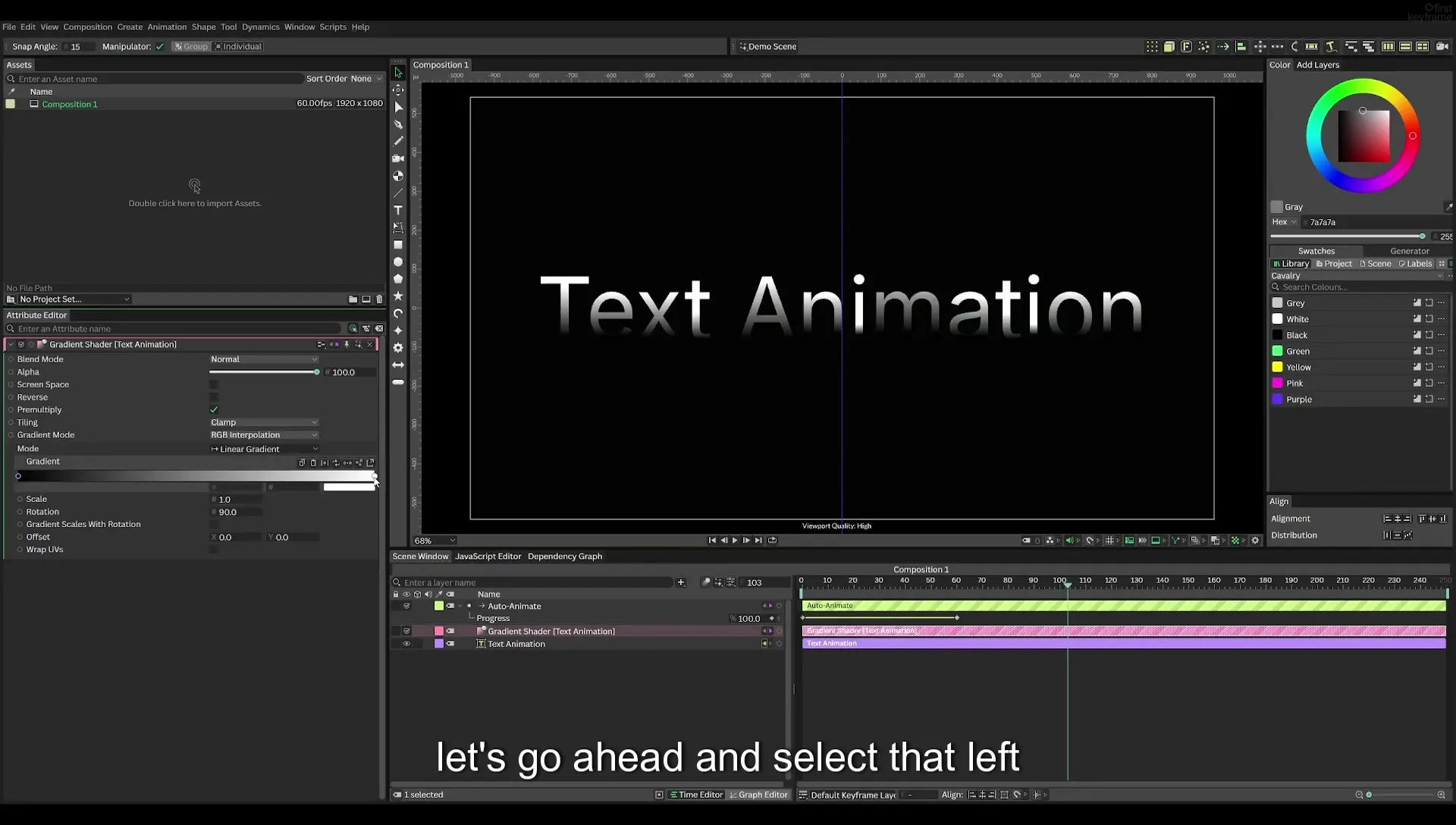 04 Animate Text Like Apple in Cavalry App (free) - Image 337