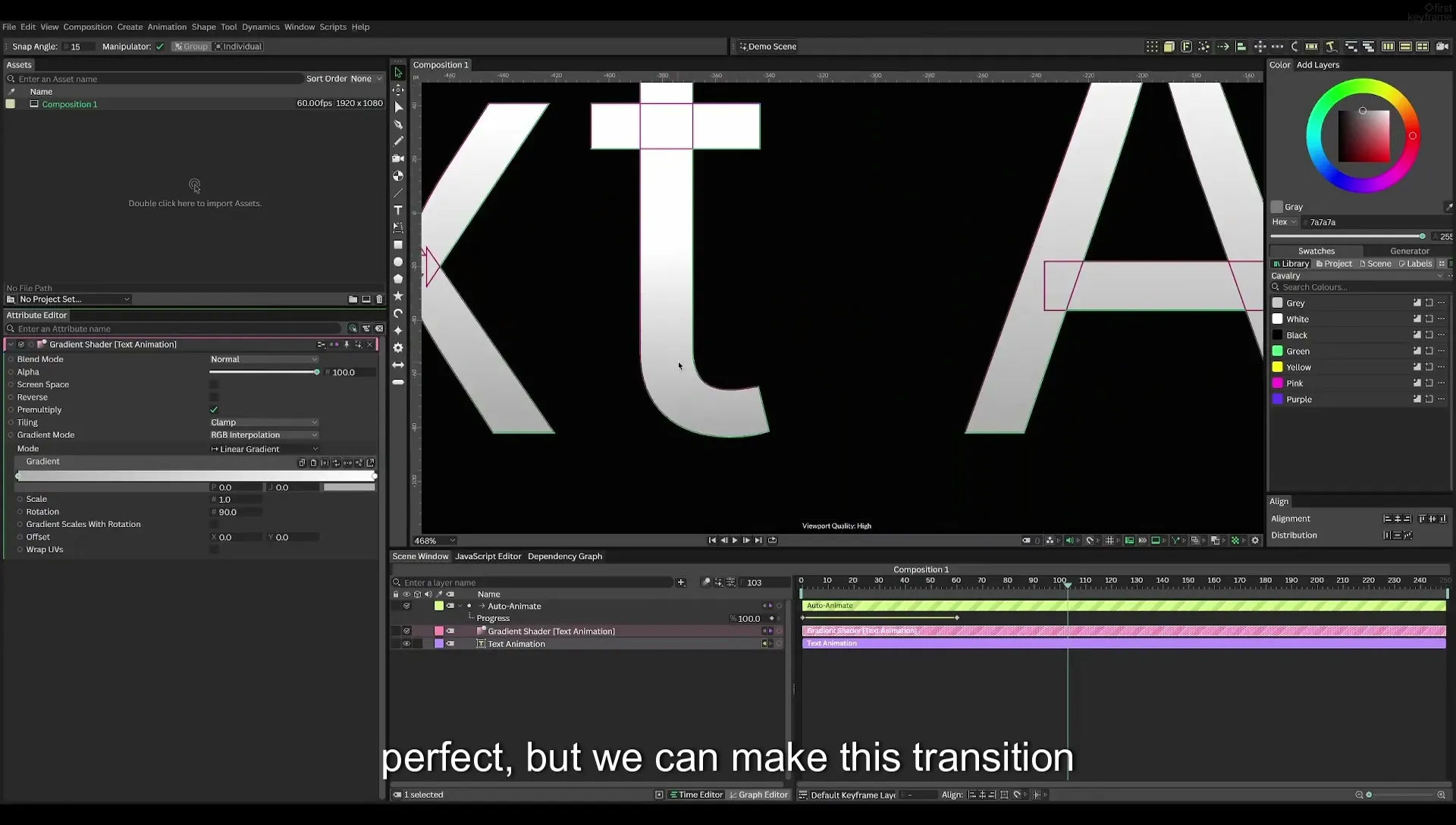 04 Animate Text Like Apple in Cavalry App (free) - Image 369