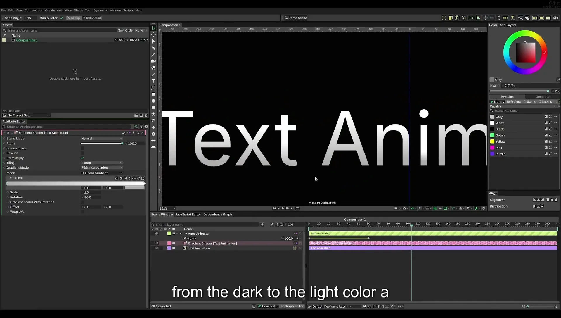 04 Animate Text Like Apple in Cavalry App (free) - Image 372