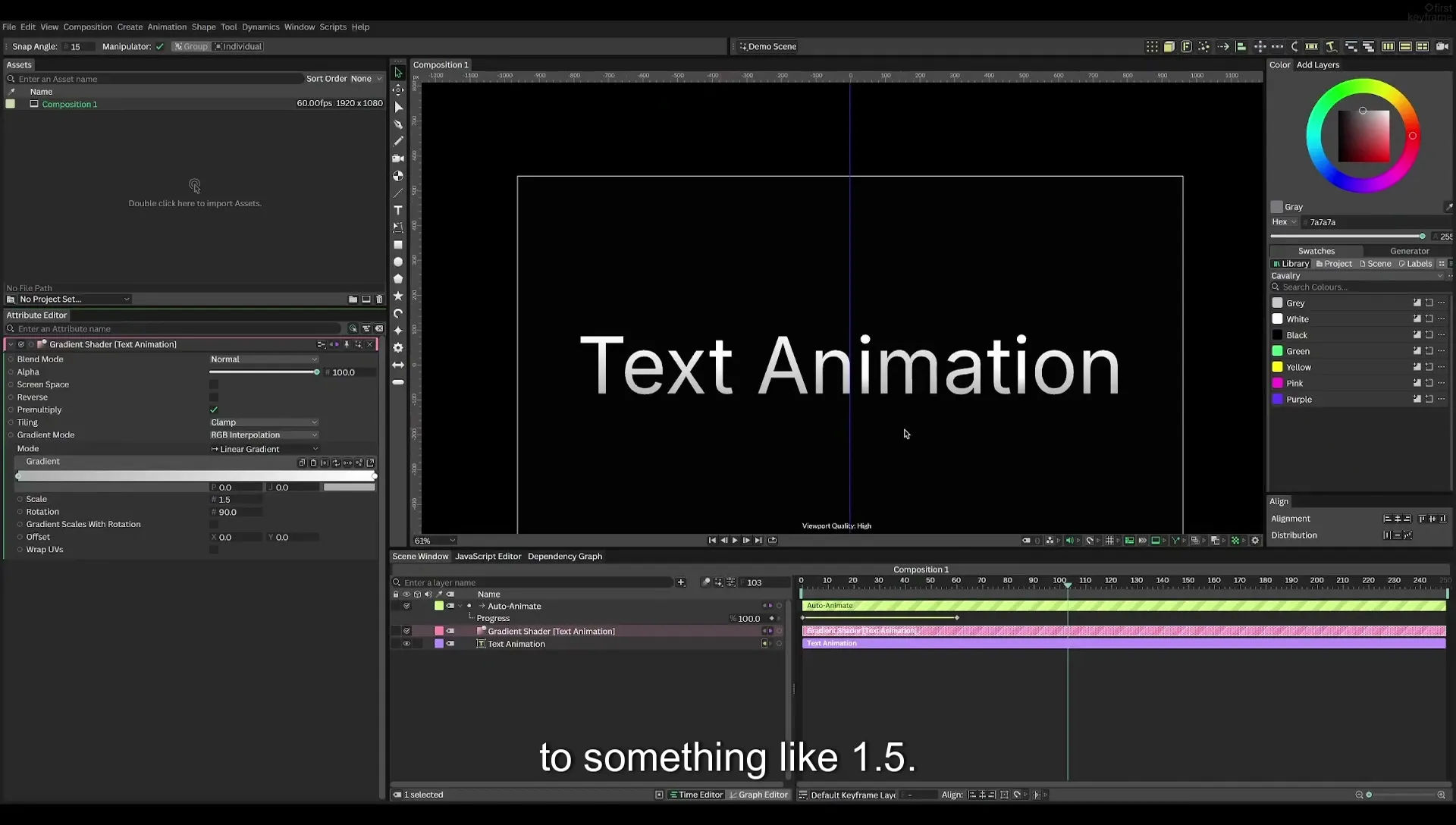04 Animate Text Like Apple in Cavalry App (free) - Image 383