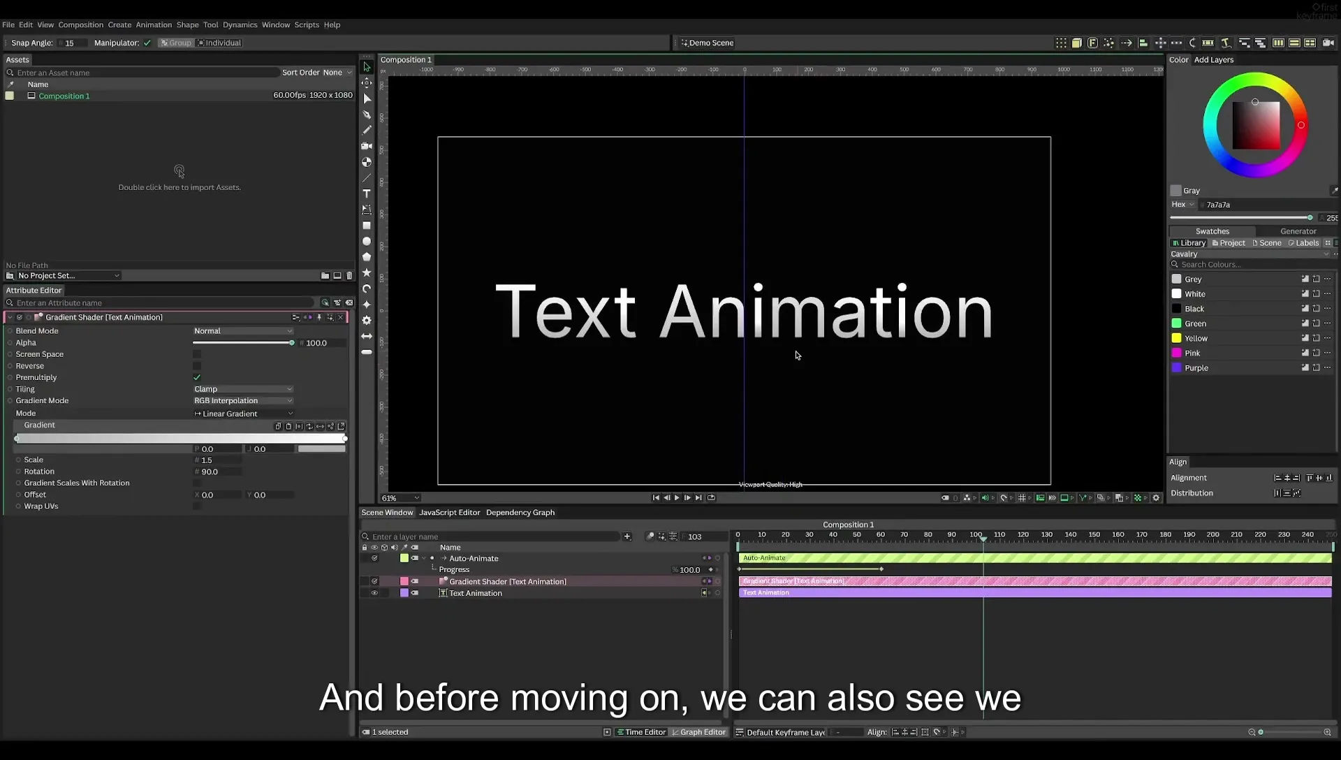 04 Animate Text Like Apple in Cavalry App (free) - Image 384