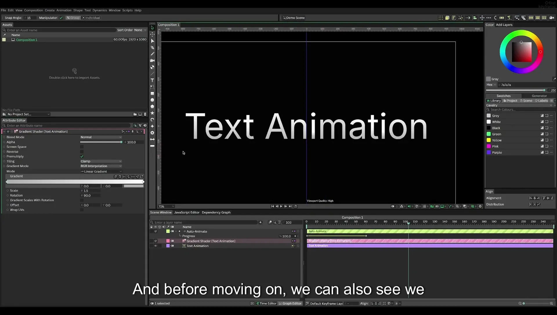 04 Animate Text Like Apple in Cavalry App (free) - Image 387