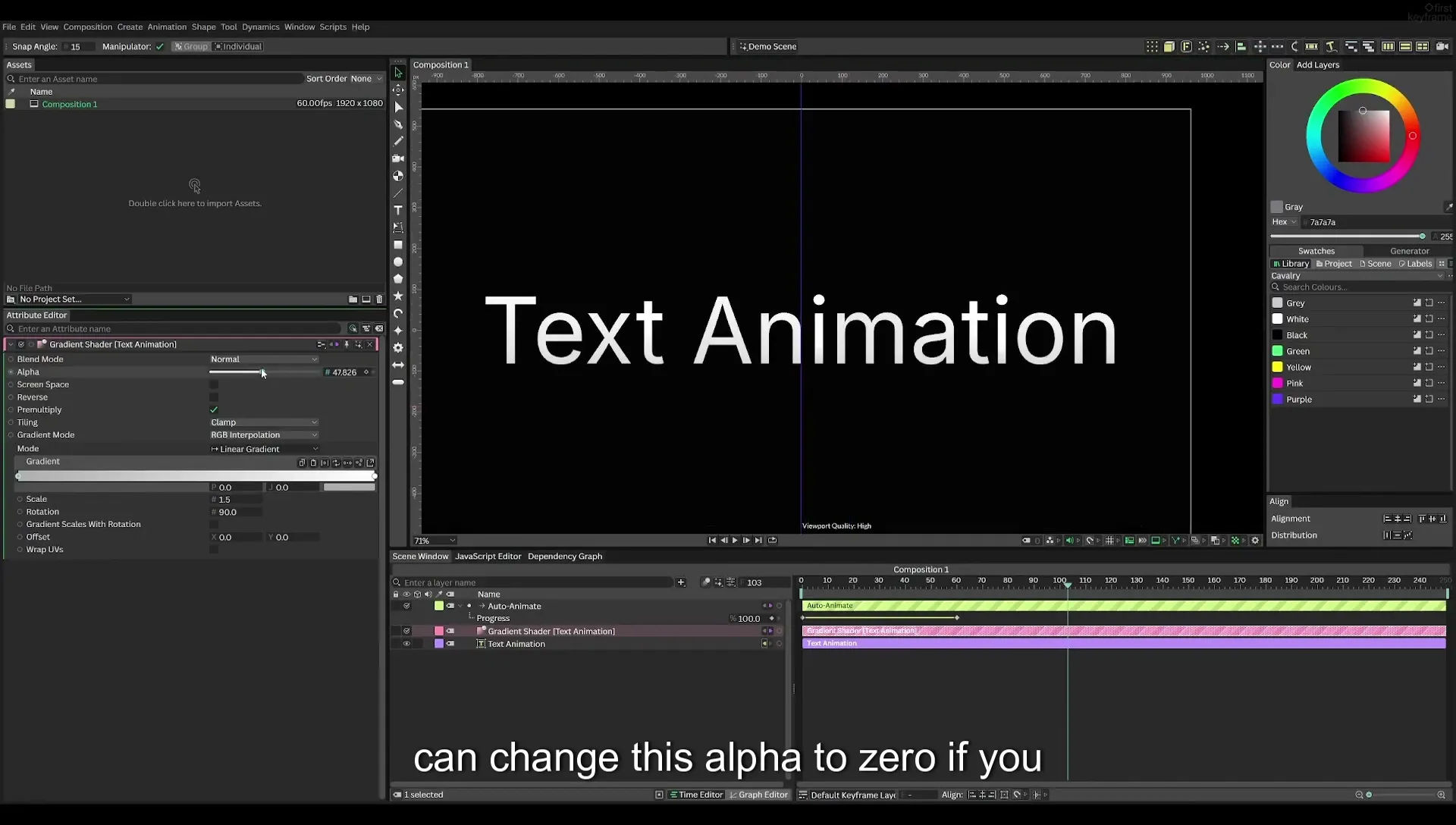 04 Animate Text Like Apple in Cavalry App (free) - Image 390