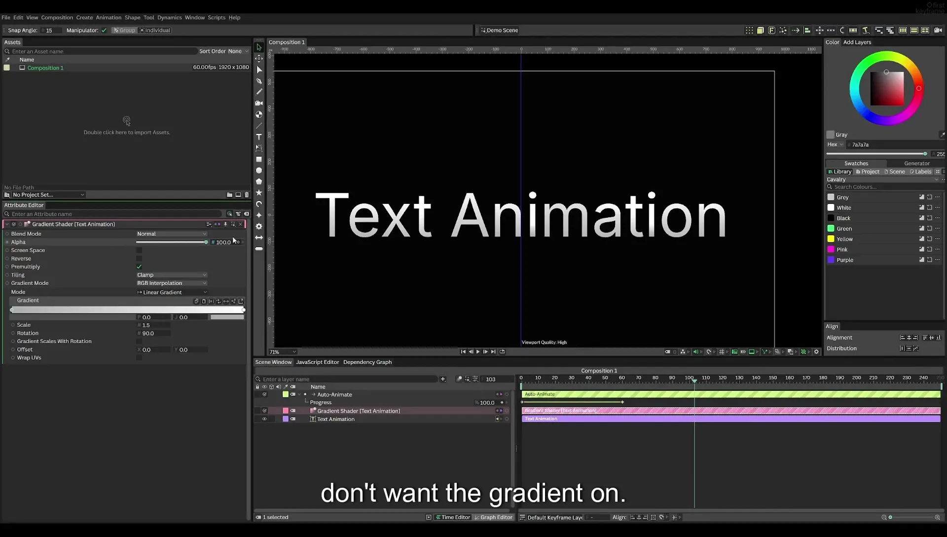04 Animate Text Like Apple in Cavalry App (free) - Image 393