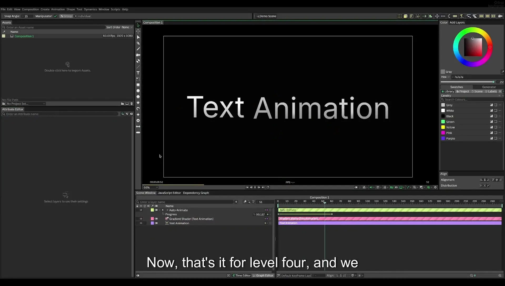 04 Animate Text Like Apple in Cavalry App (free) - Image 399