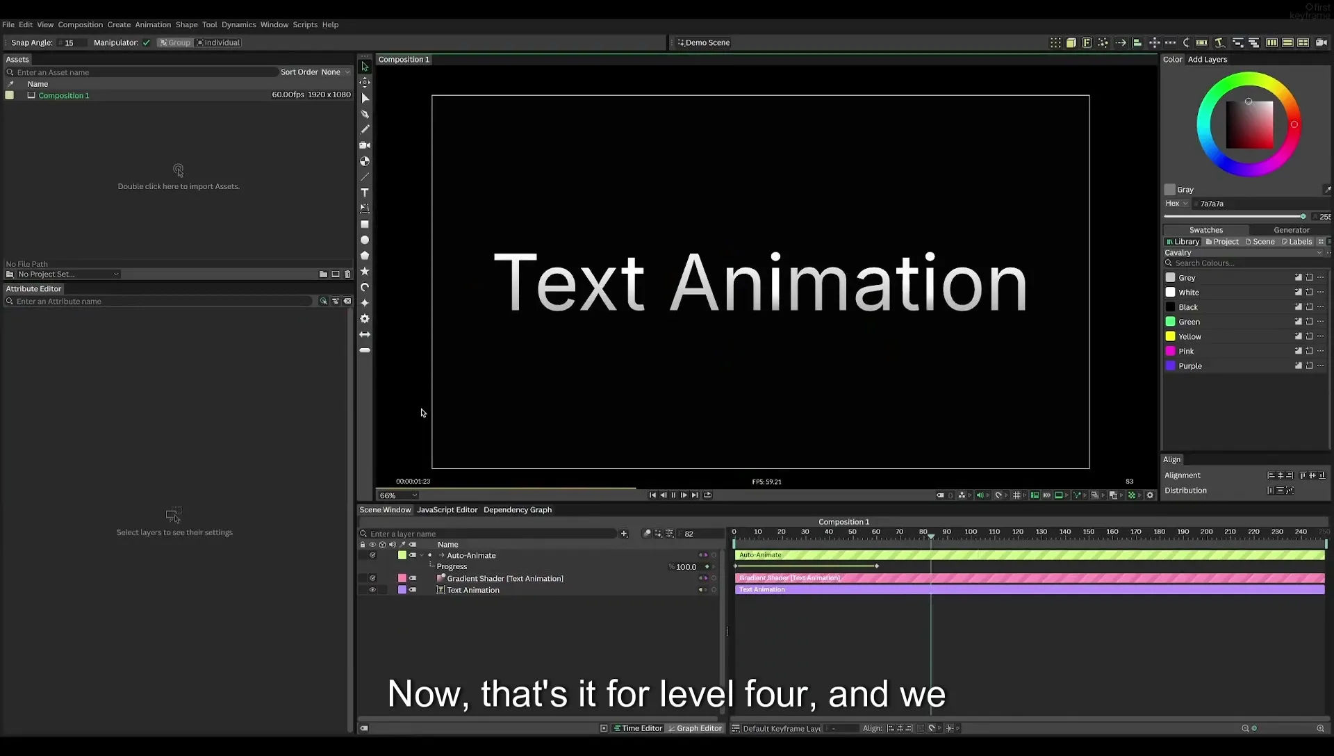 04 Animate Text Like Apple in Cavalry App (free) - Image 400