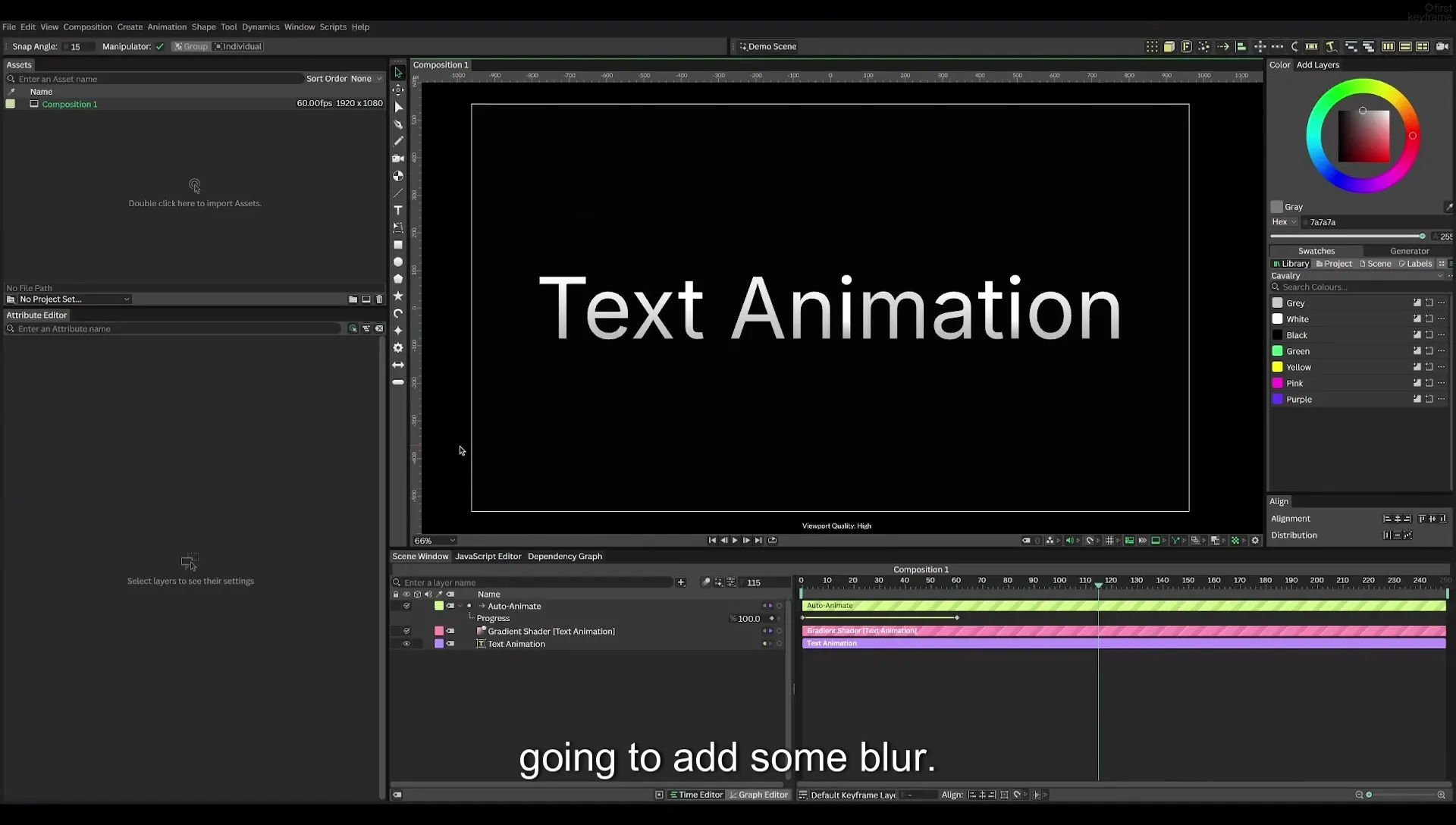 04 Animate Text Like Apple in Cavalry App (free) - Image 407